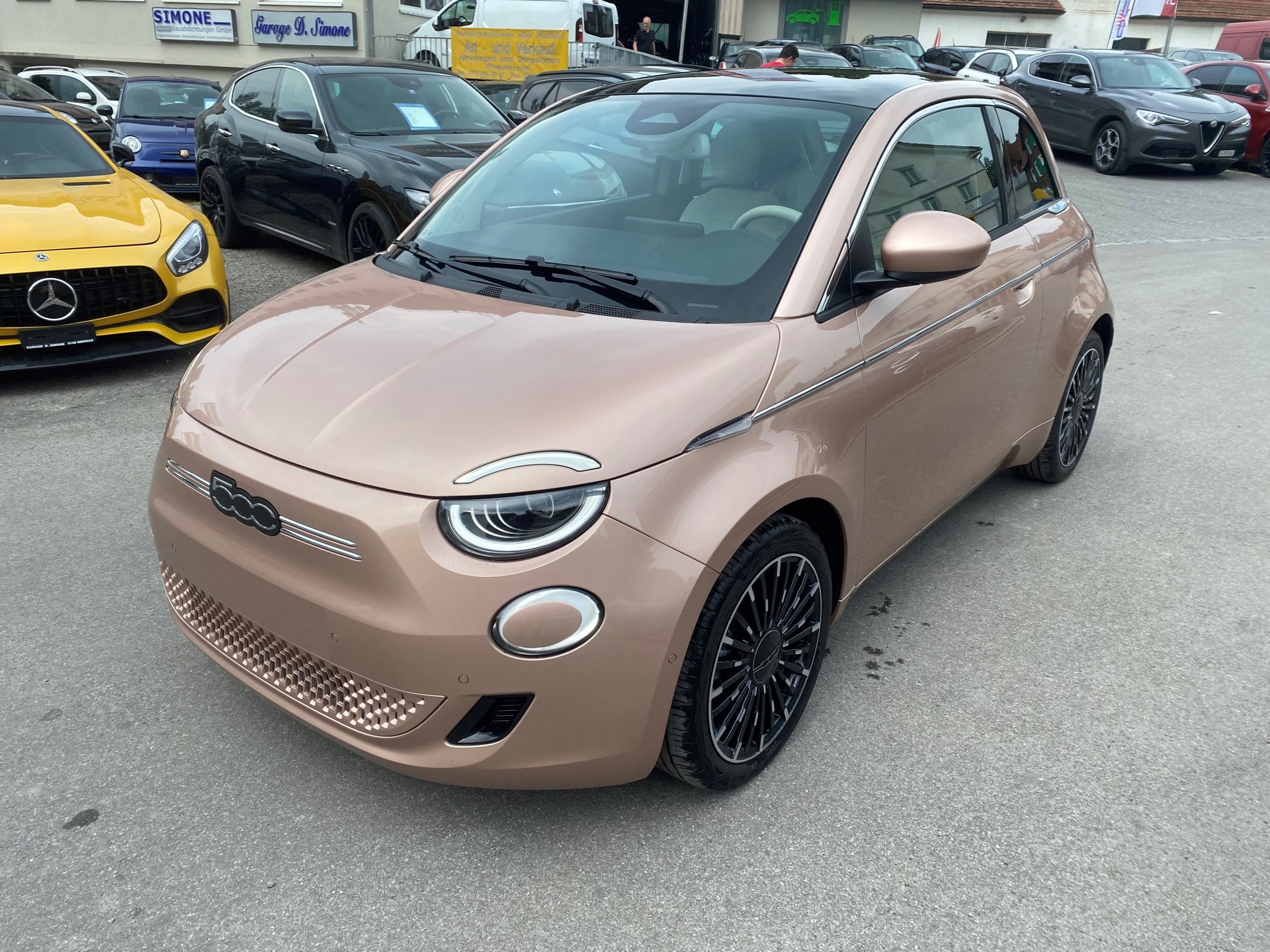 FIAT 500 electric 87 kW La Prima By Bocelli Top