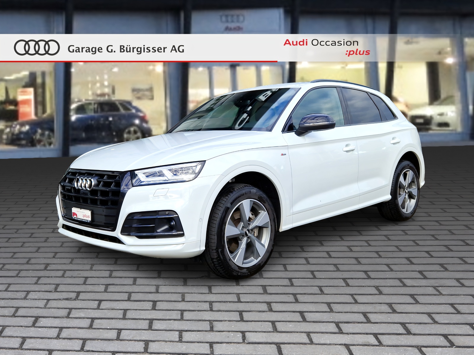 AUDI Q5 40 TDI sport quattro S-tronic Gletscherweiss Metallic