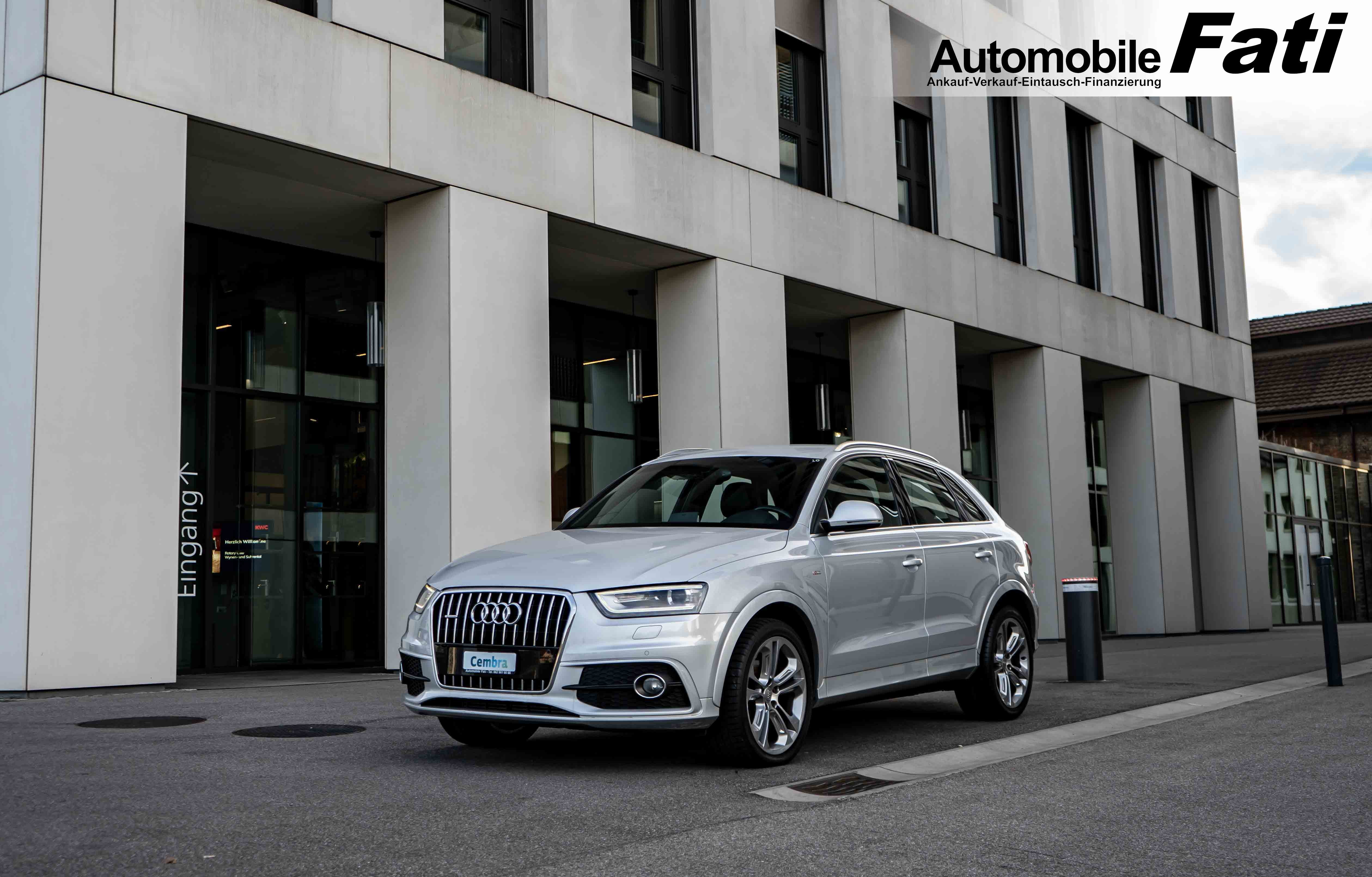 AUDI Q3 2.0 TDI S-line sport quattro S-tronic