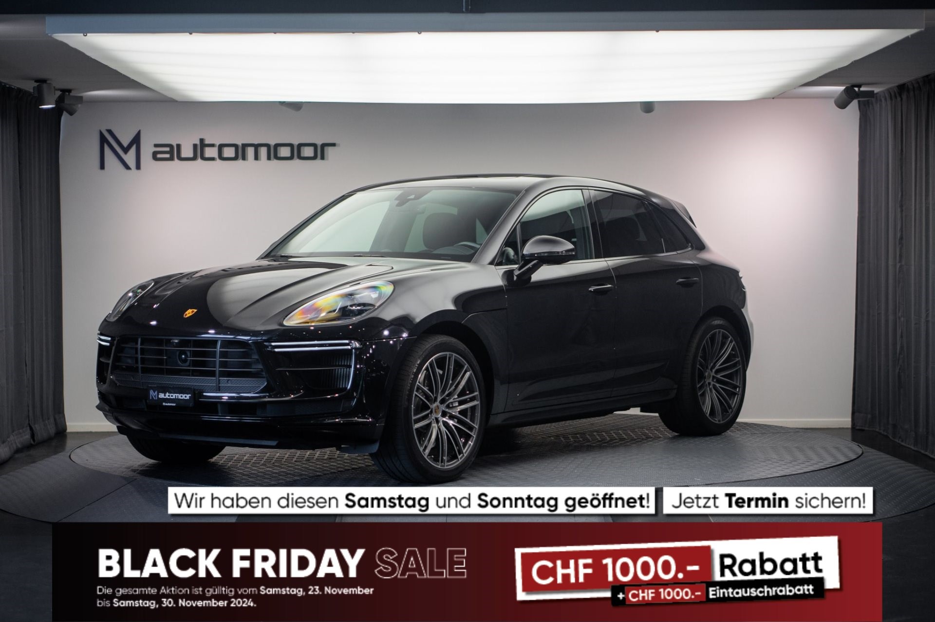 PORSCHE MACAN Turbo PDK *Panorama* *Sport Chrono* *CH-Fahrzeug*