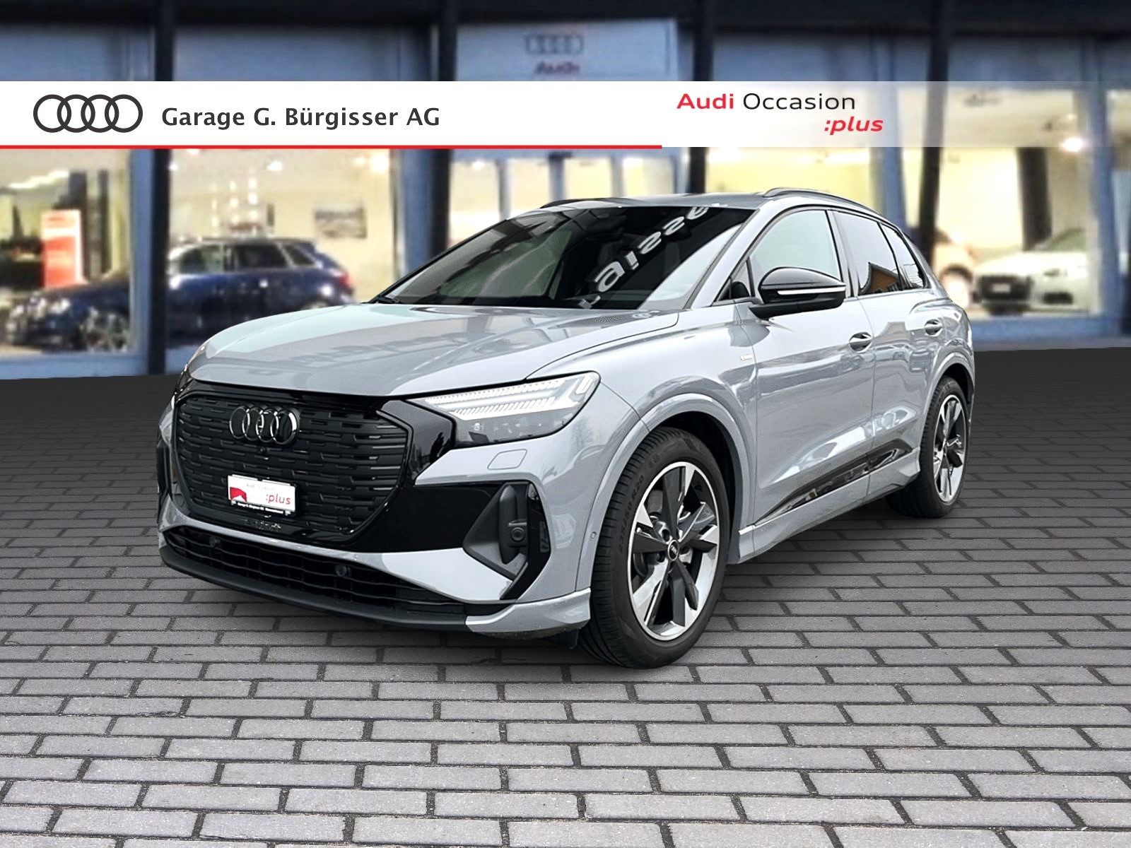 AUDI Q4 e-tron 45 S Line quattro Kieselgrau