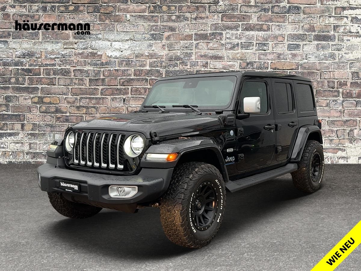 JEEP Wrangler 2.0 Turbo Overland Power Unlimited 4xe