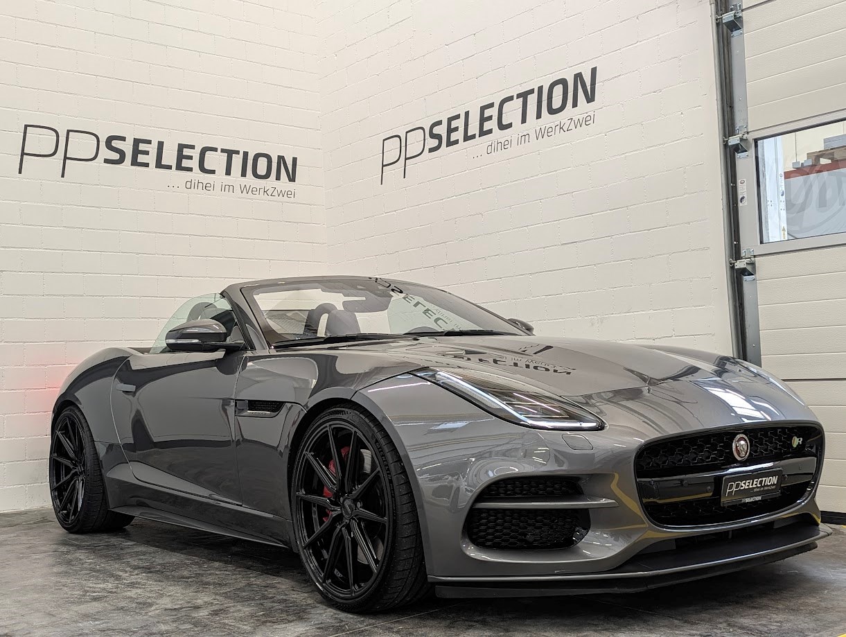 JAGUAR F-Type Convertible 5.0 V8 R AWD *FACELIFT OHNE OPF! UNIKAT 21 ZOLL VOSSEN+KW BLACK-PACK NAVI CAM