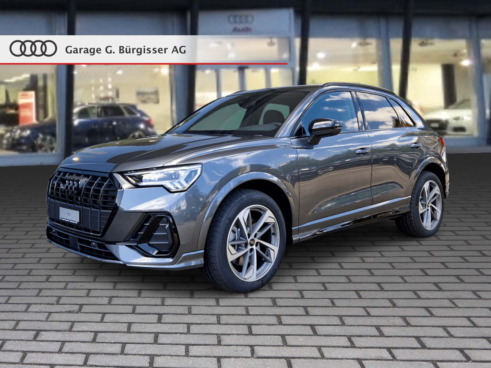 AUDI Q3 40 TFSI S line quattro S-tronic Daytonagrau Perleffekt