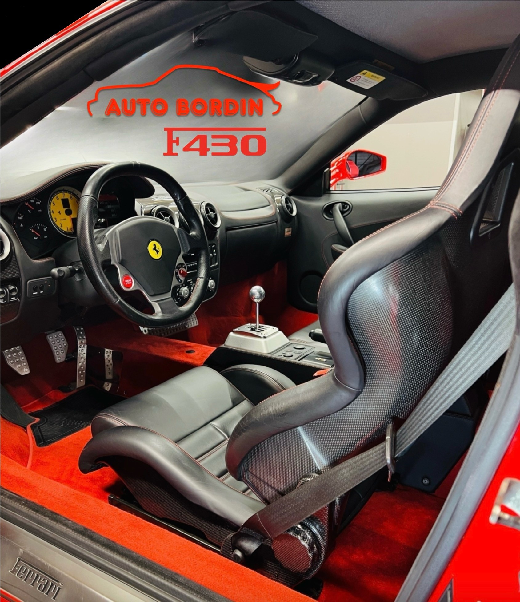 FERRARI F430 „Rosso Scuderia“ Manual / Handschalter