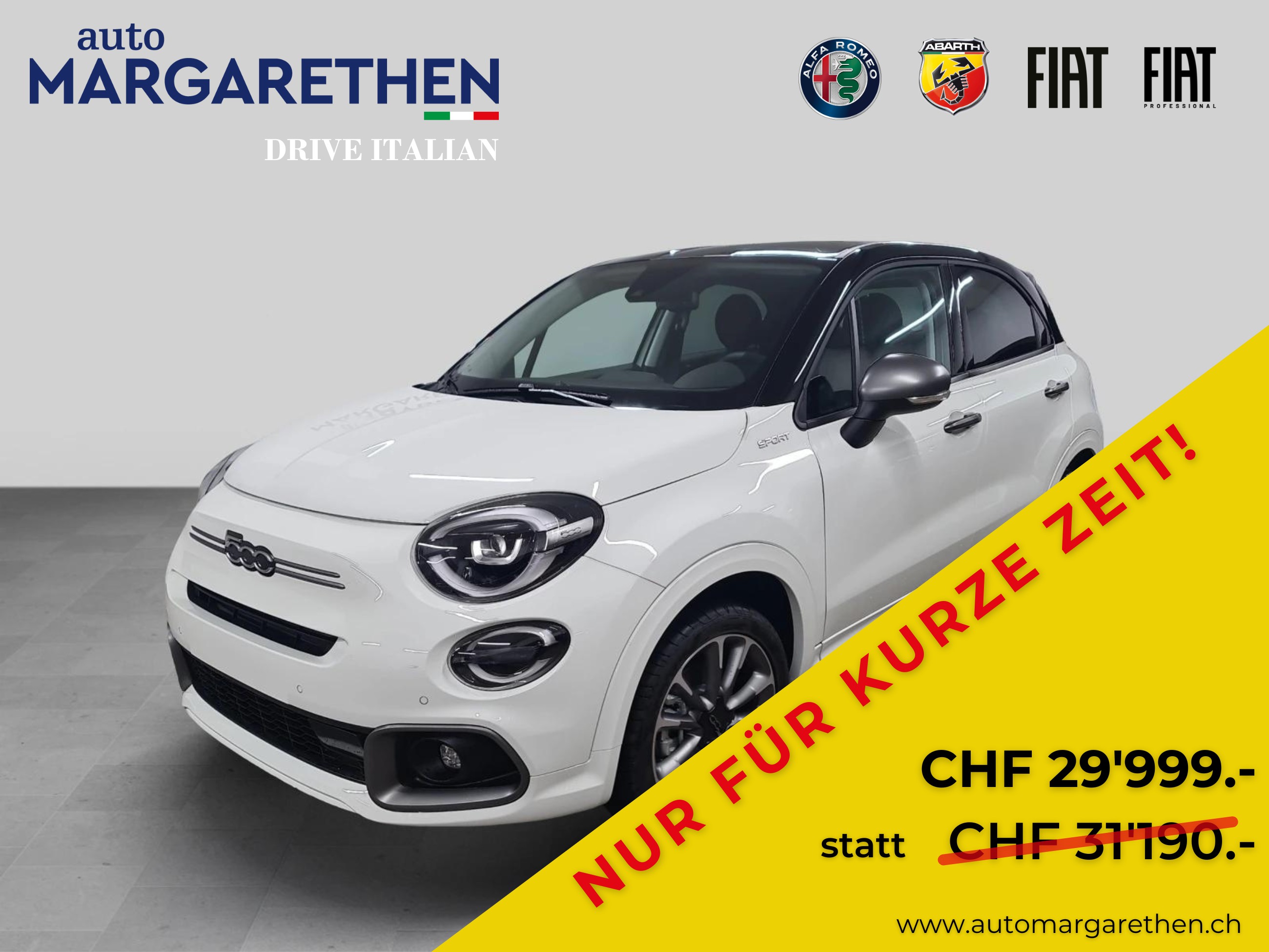 FIAT 500X 1.5 Hybrid Sport