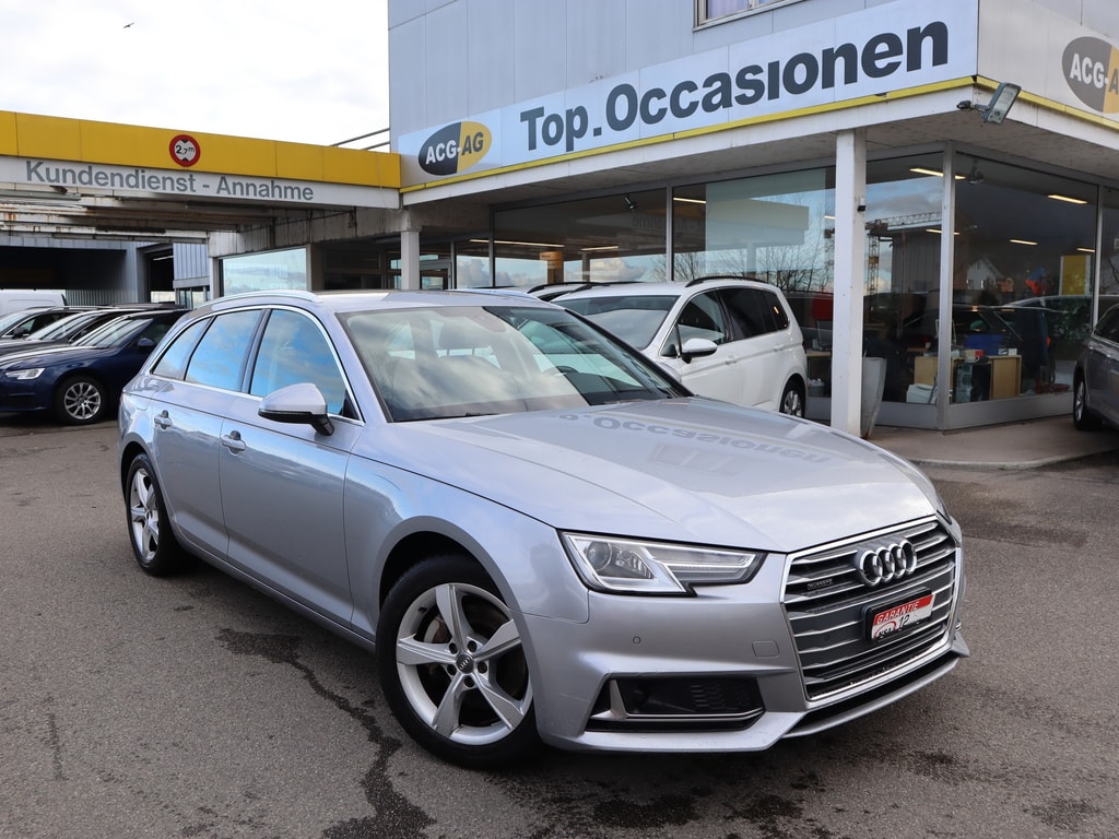 AUDI A4 Avant 40 TDI Sport quattro S-tronic ** Gr-Navigation ** Frisch ab MFK & Service **