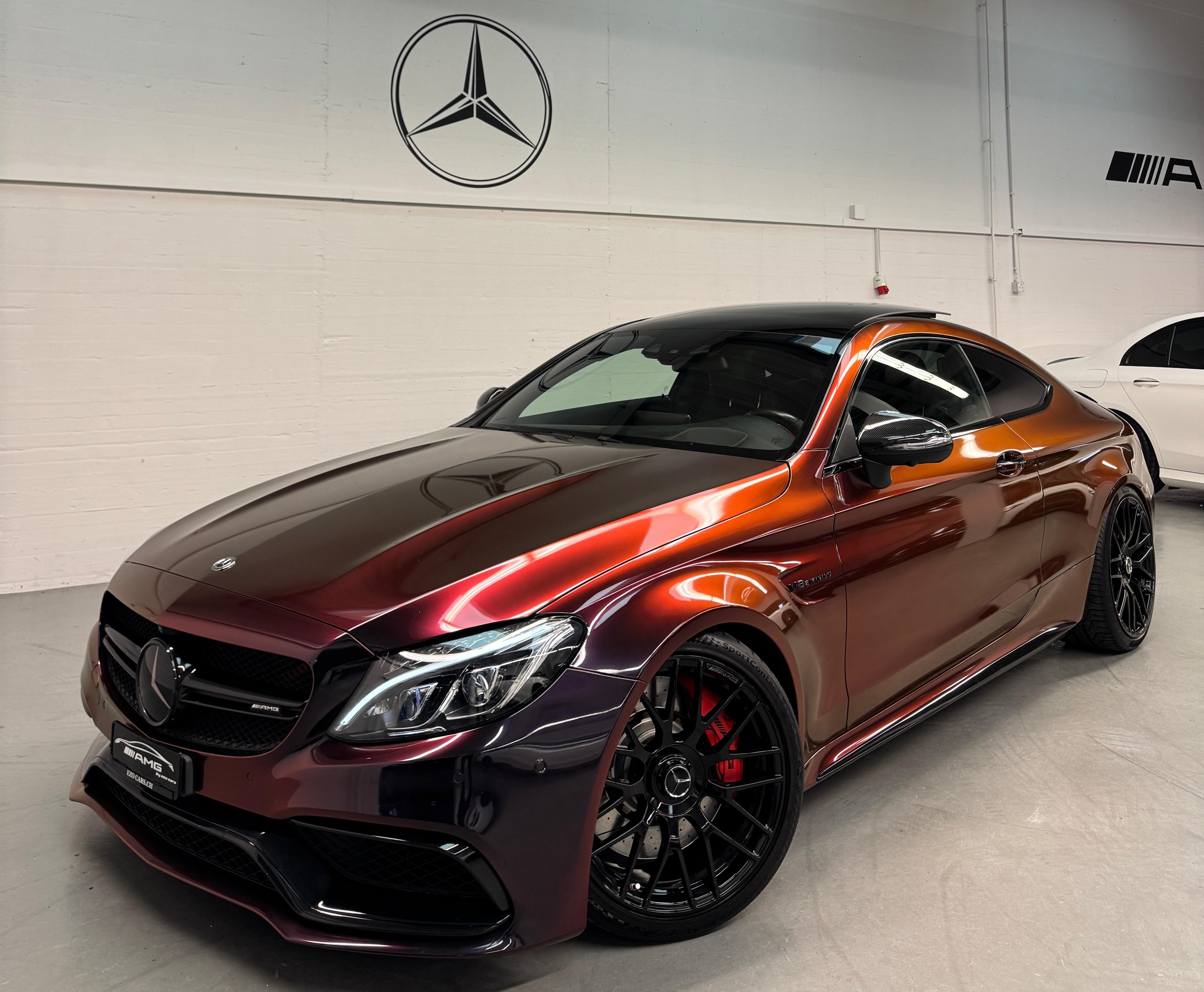 MERCEDES-BENZ C 63 S AMG Speedshift Limited Red Black Performance CH-Fahrzeug ohne OPF