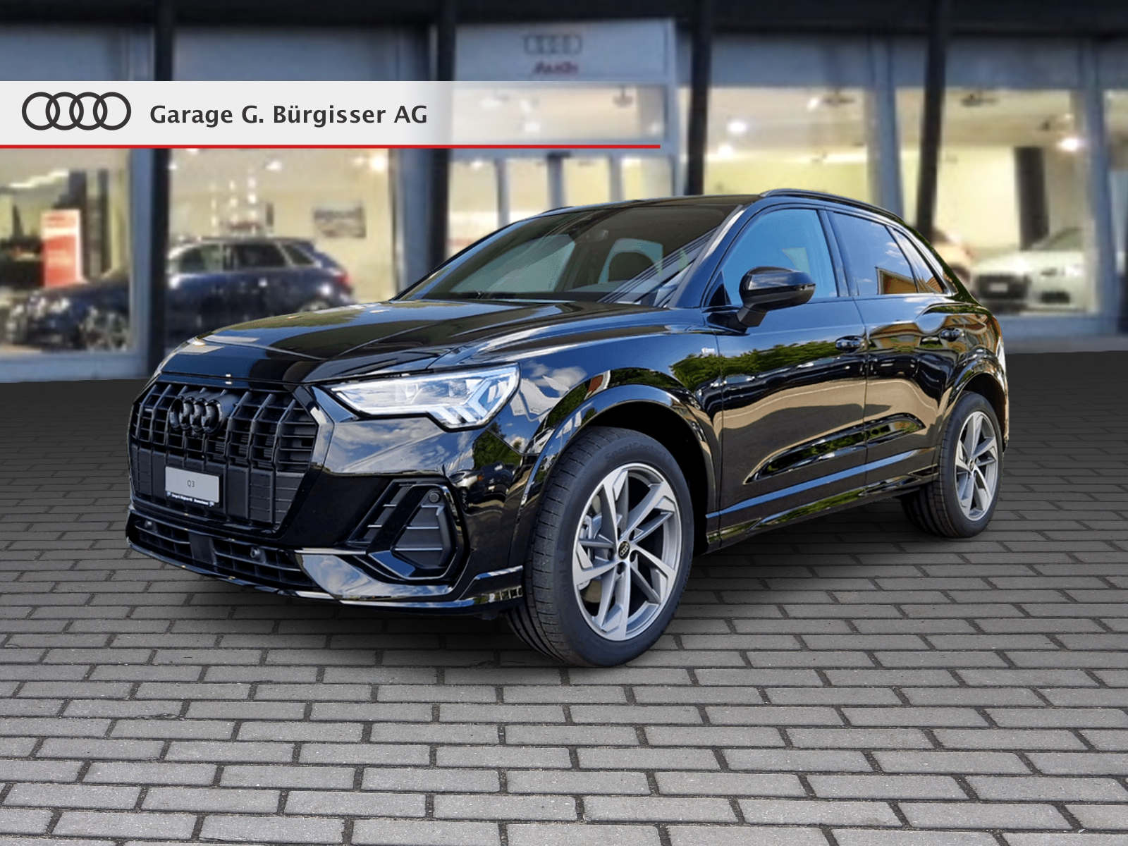 AUDI Q3 40 TFSI S line quattro S-tronic Mythosschwarz Metallic