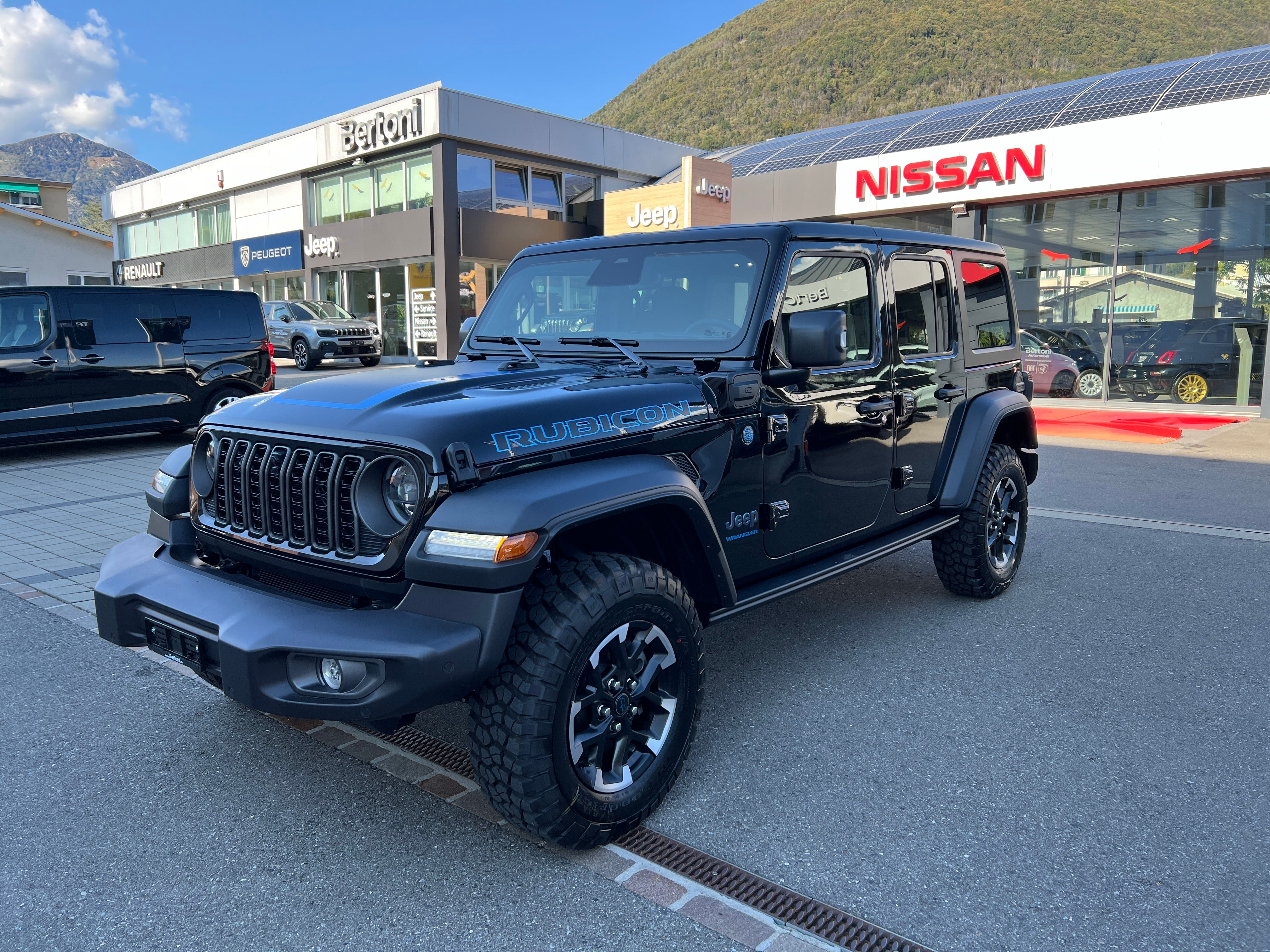 JEEP Wrangler 2.0 Turbo Rubicon Bla PHEV