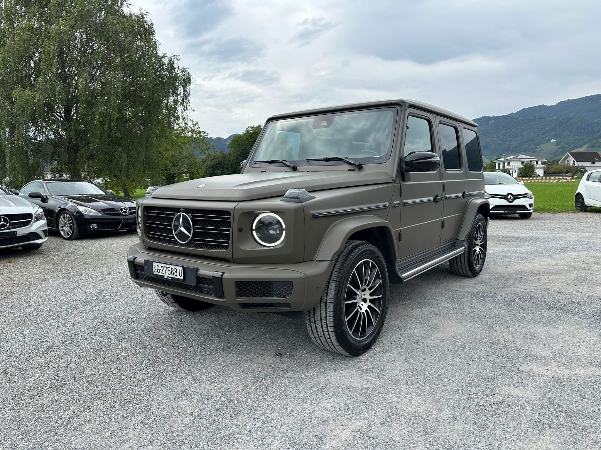 MERCEDES-BENZ G 500 AMG Line 9G-Tronic | Designo manufaktur Lacke matt magno