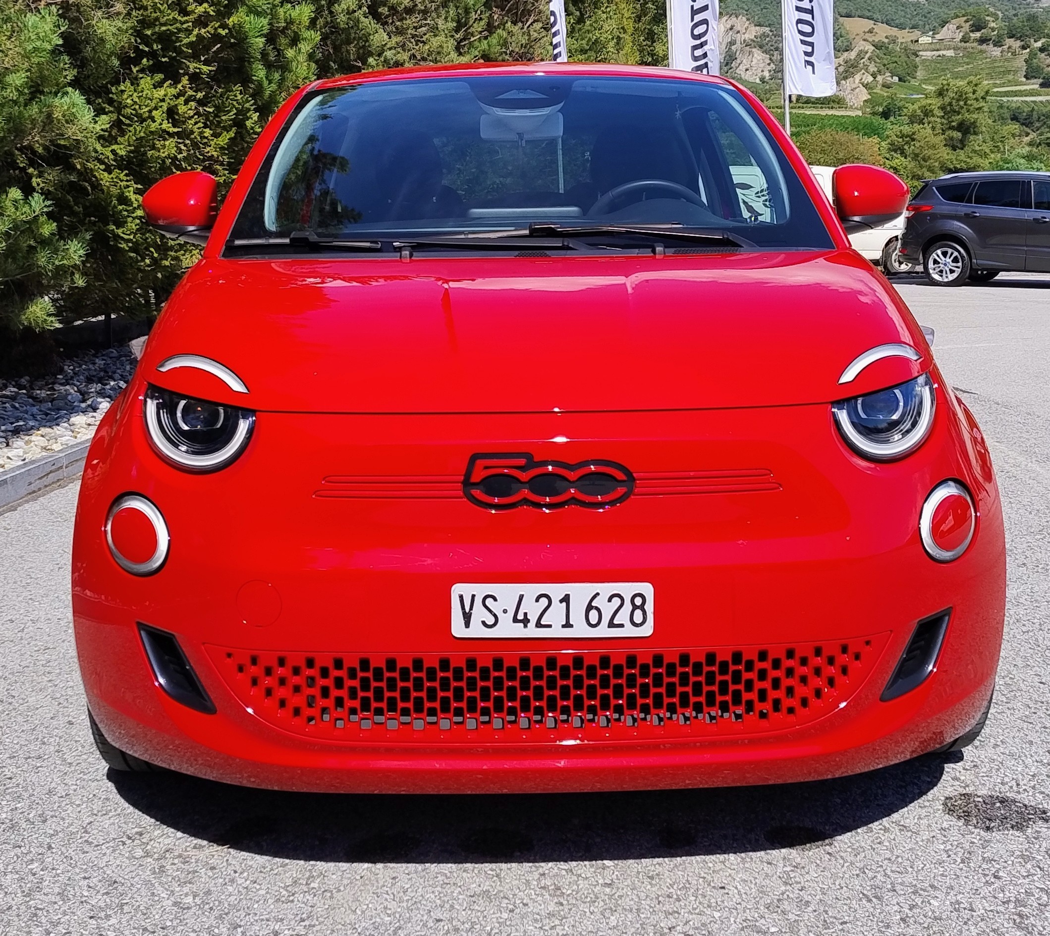 FIAT 500 electric 87 kW Red