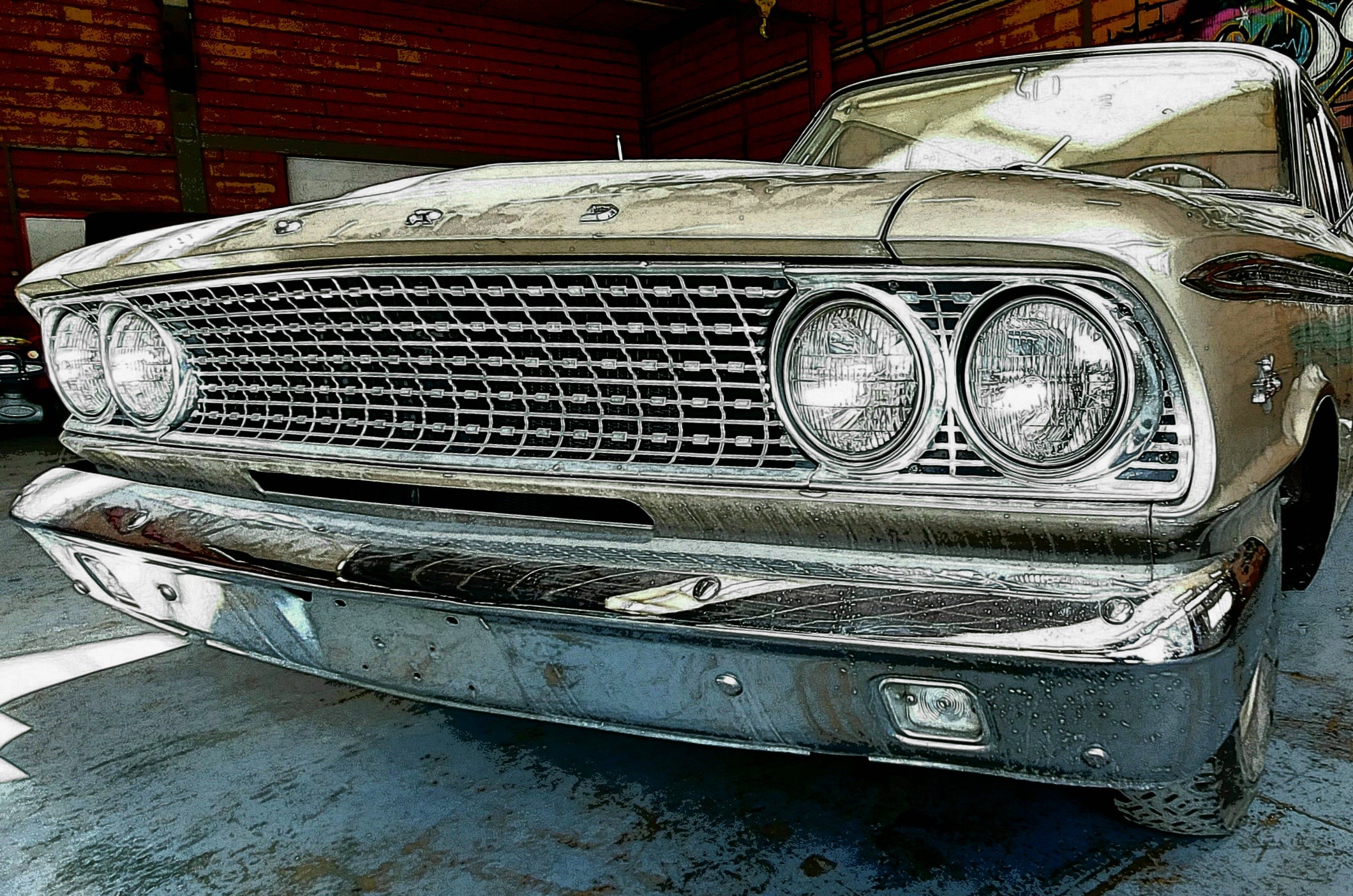 FORD FAIRLANE 500 V8 260/4 Speed