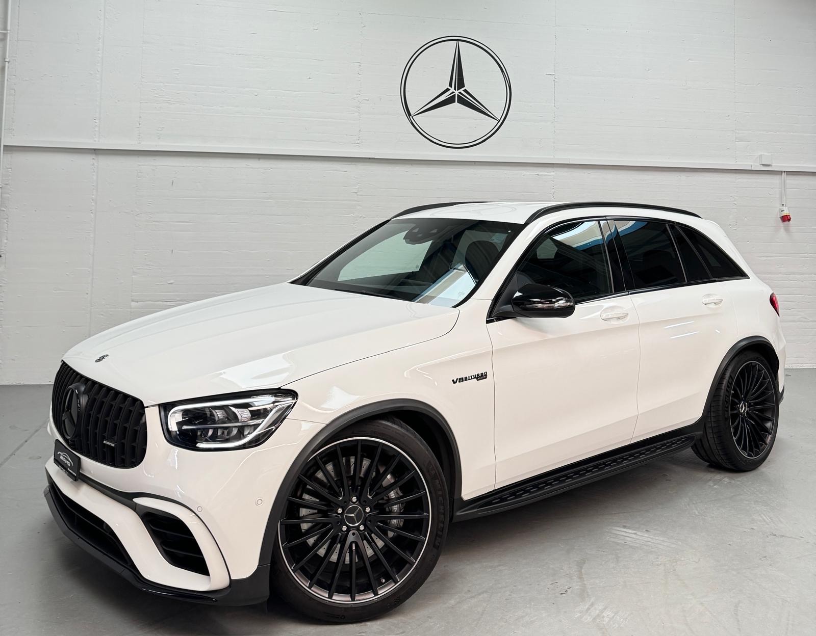 MERCEDES-BENZ GLC 63 AMG White Black Performance 4Matic 9G-Tronic 650PS