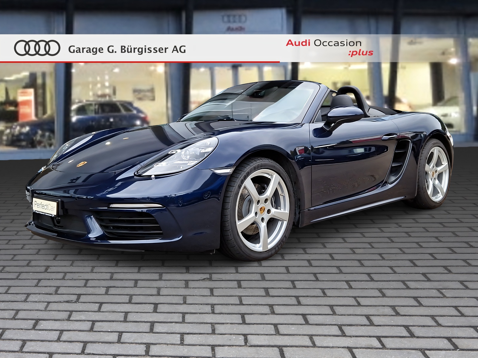 PORSCHE 718 Boxster 2.0 PDK Nachtblau Metallic