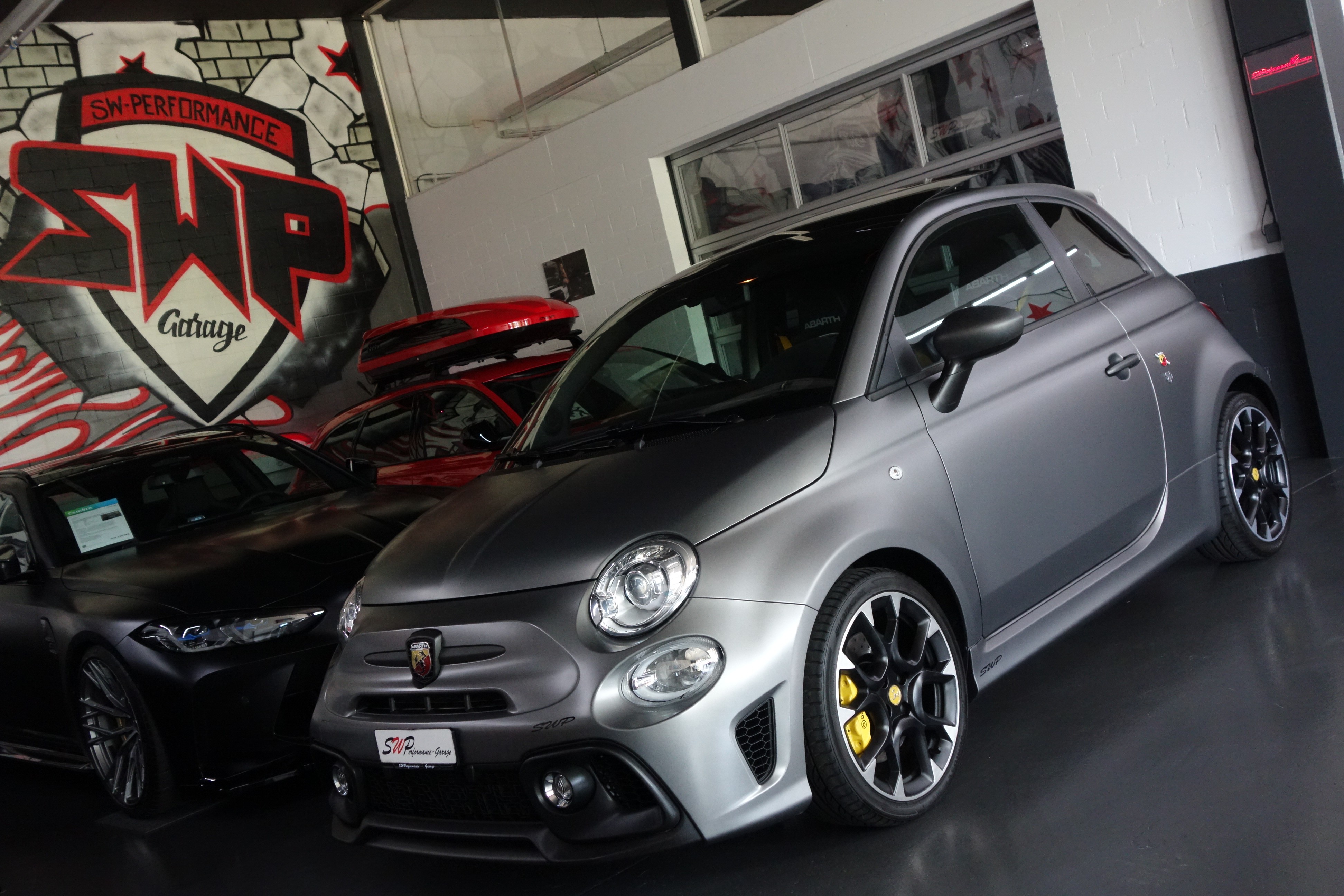 FIAT 595 1.4 16V TURBO ABARTH FRECH KEKS IN MATT. LACKIERUNG