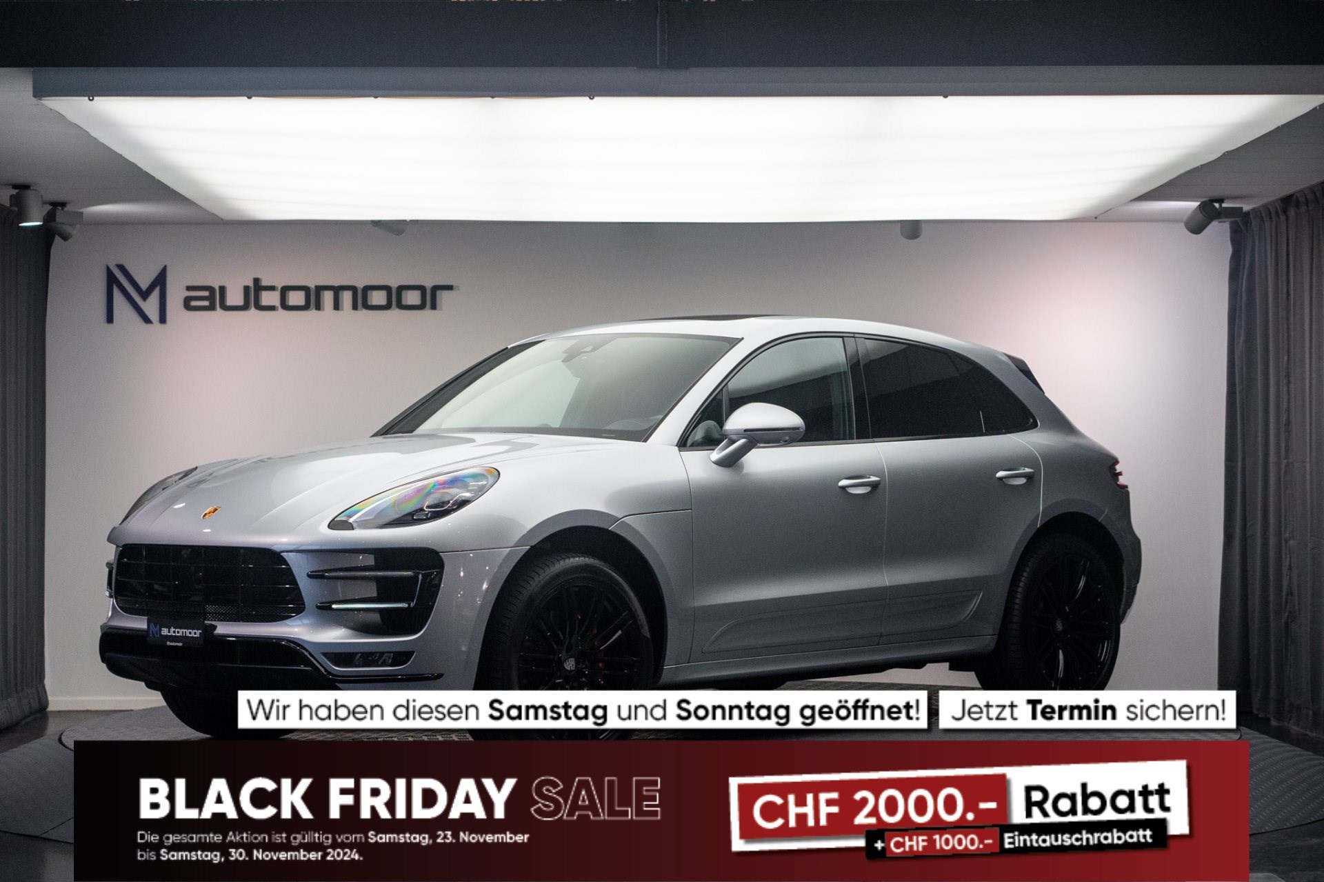 PORSCHE MACAN Turbo PDK *CH-Fahrzeug* *Sport Chrono* *Carbon*