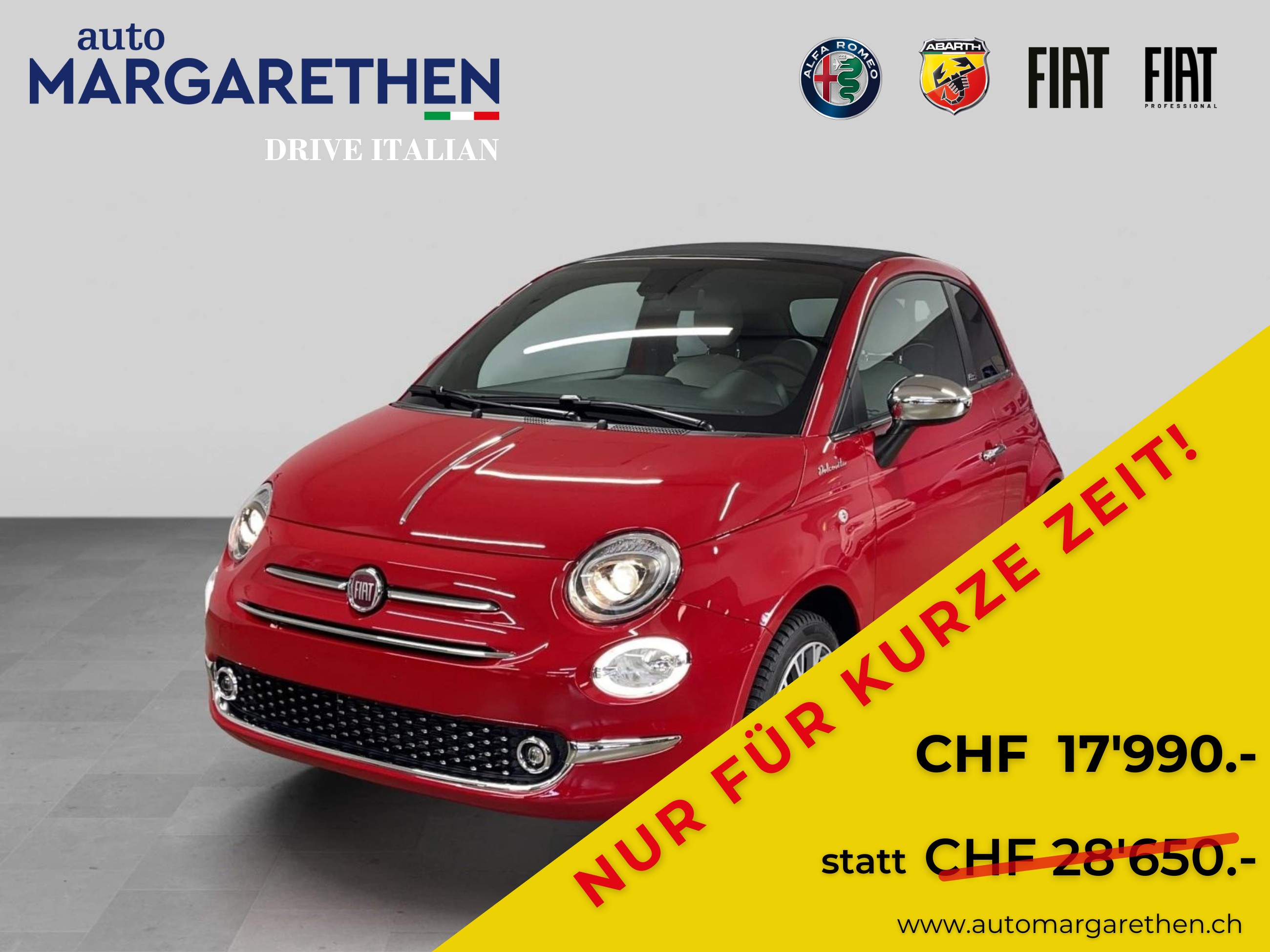 FIAT 500C Dolcevita 1.0 Hybrid