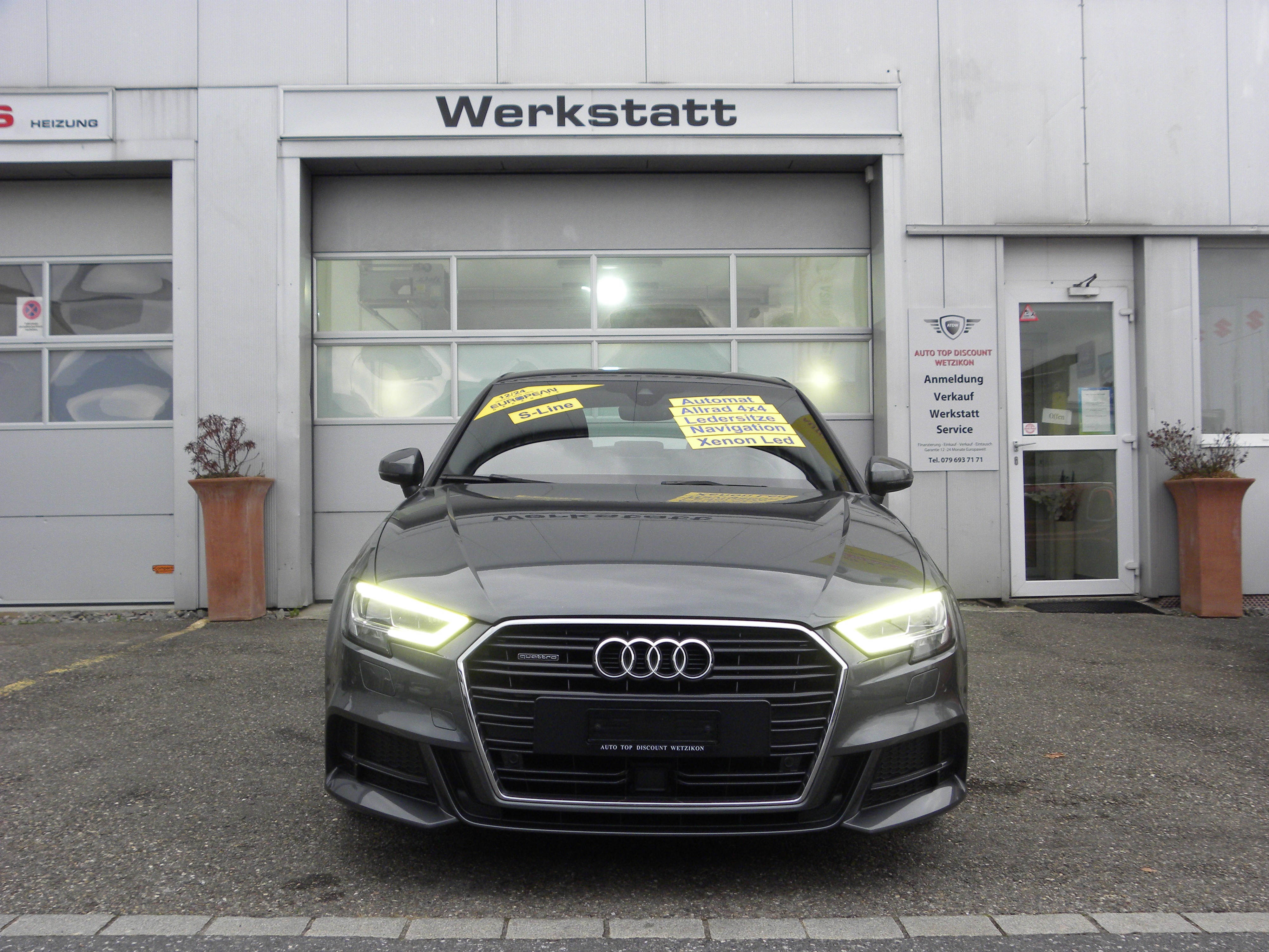 AUDI A3 Sportback 2.0 TFSI Sport quattro S Line