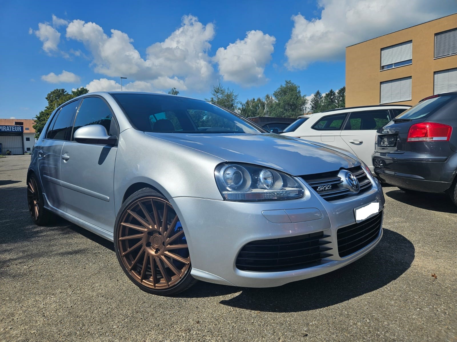 VW Golf R32 4Motion Compresseur