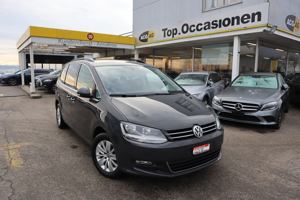 VW Sharan 2.0 TDI BMT Comfortline 4Motion DSG ** Navi mit RF-kamera ** Frisch ab MFK & Service **