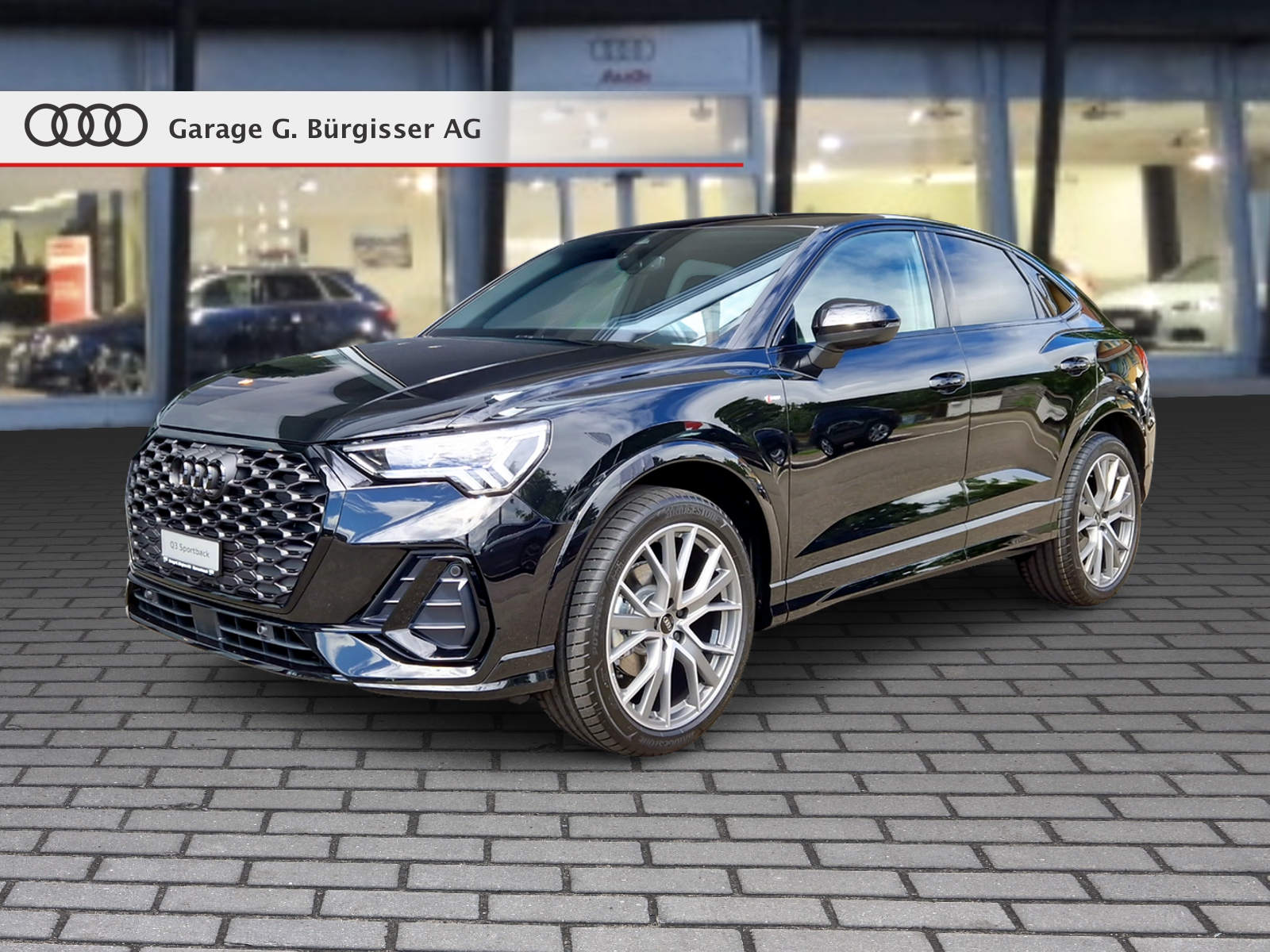 AUDI Q3 Sportback 35 TFSI S line Attraction Mythosschwarz Metallic