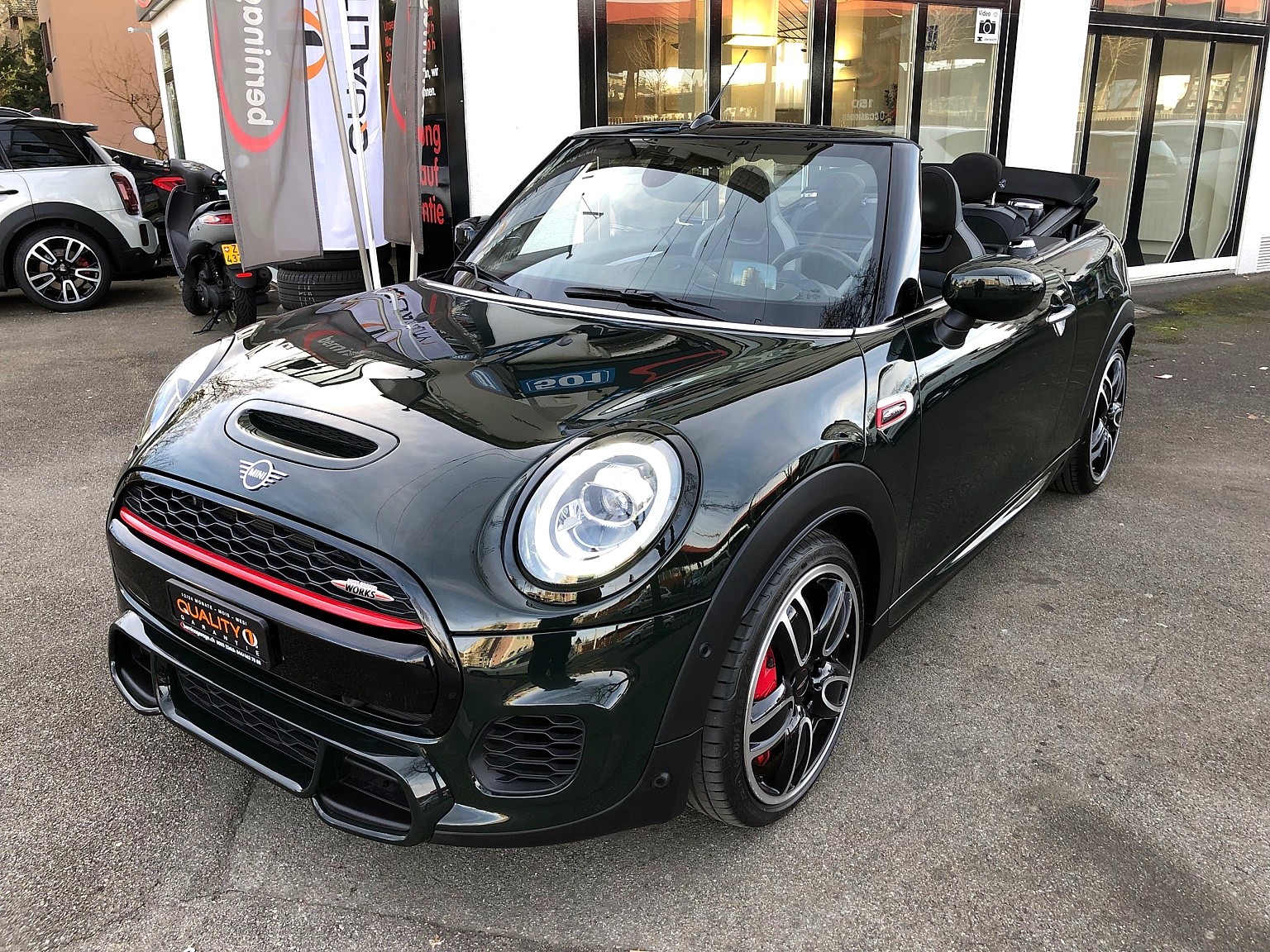 MINI Cooper John Cooper Works Cabriolet Rebel Green SAG