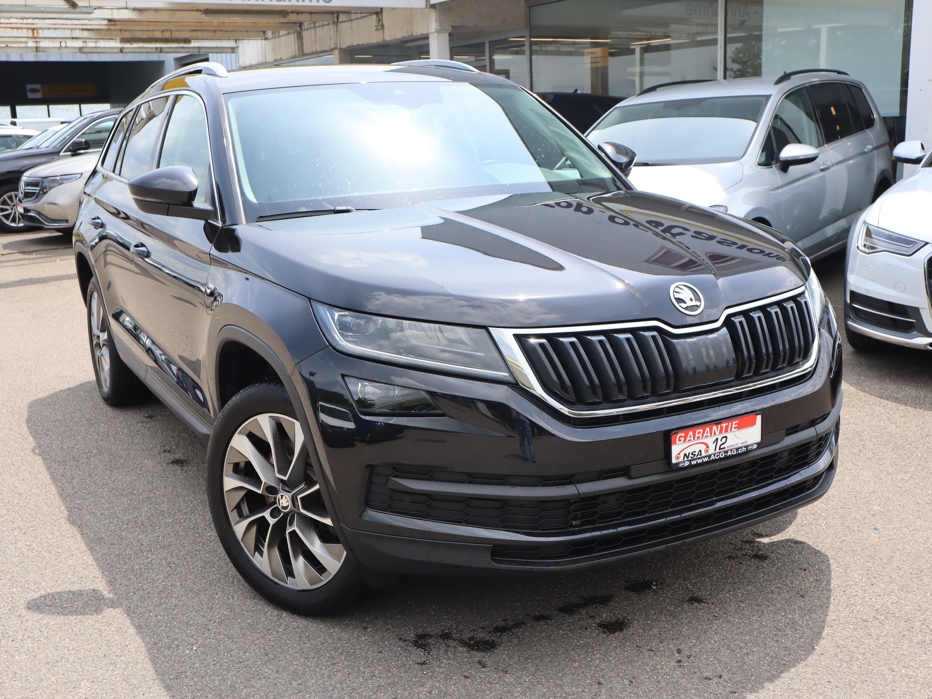 SKODA Kodiaq 2.0 TDI CR Clever 4x4 DSG ** 7-Plätzer ** Cockpit ** Gr-Navi mit RF-Kamera ** Neues Modell mit 200 Ps **