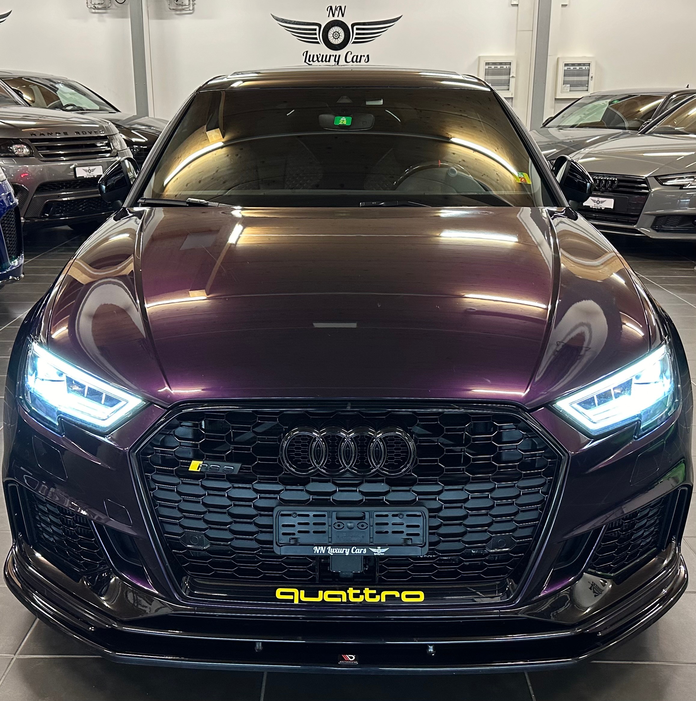 AUDI RS3 Sportback Purple + Milltek!