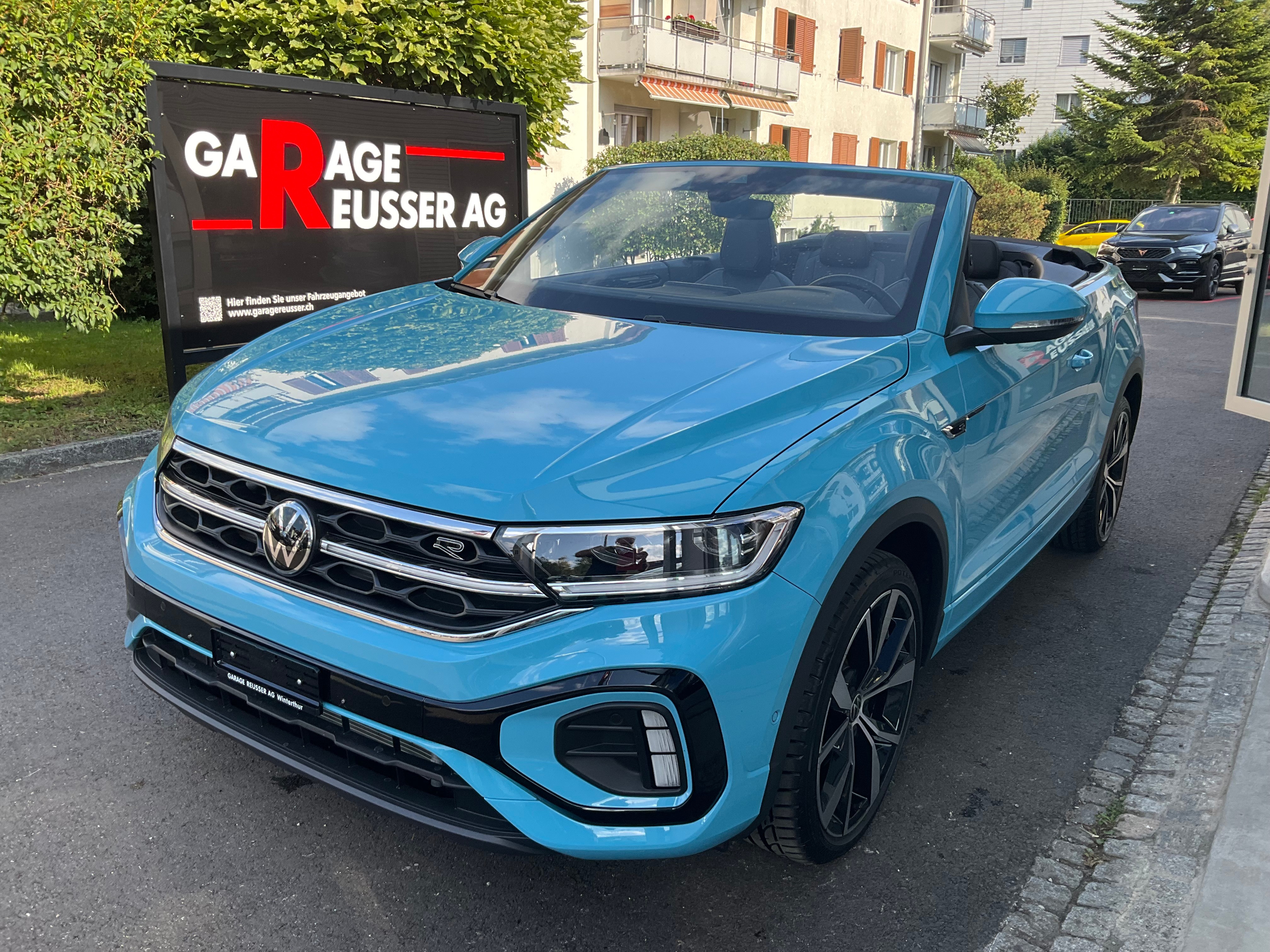 VW T-ROC 1.5 TSI EVO R-LINE DSG *** VORFÜHRWAGEN IN TEAL BLUE ***