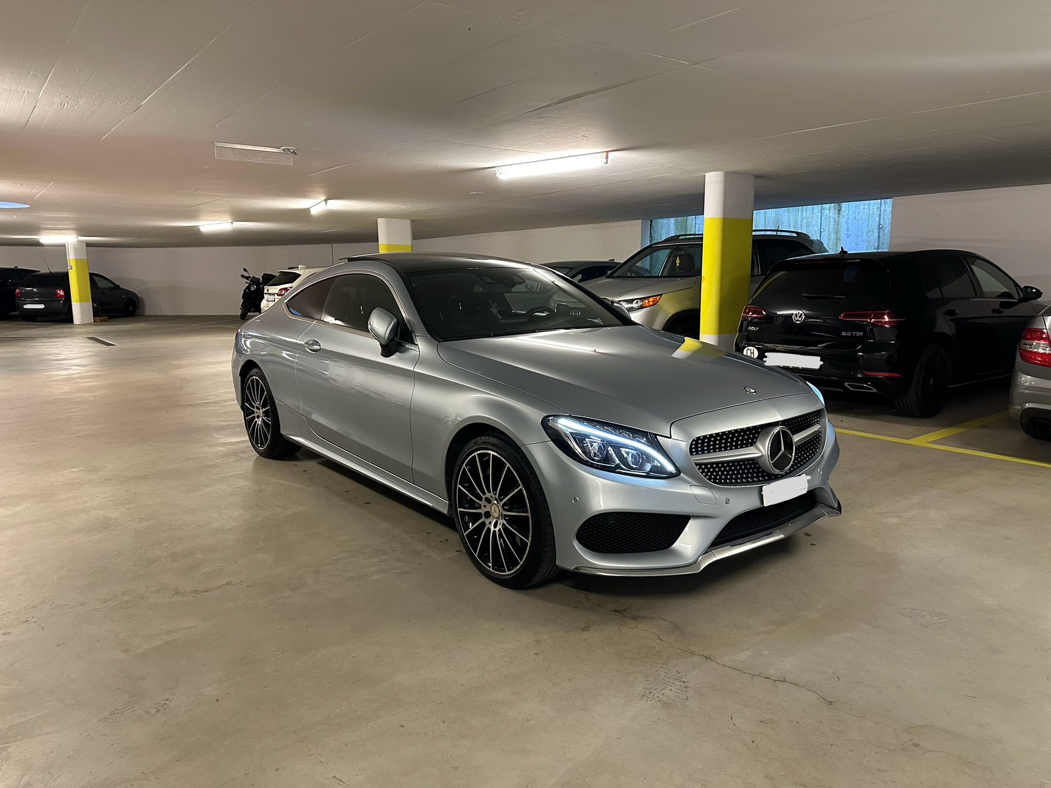 MERCEDES-BENZ C 250 AMG Line Coupé *** frisch ab MFK und Service *** Garantie ***