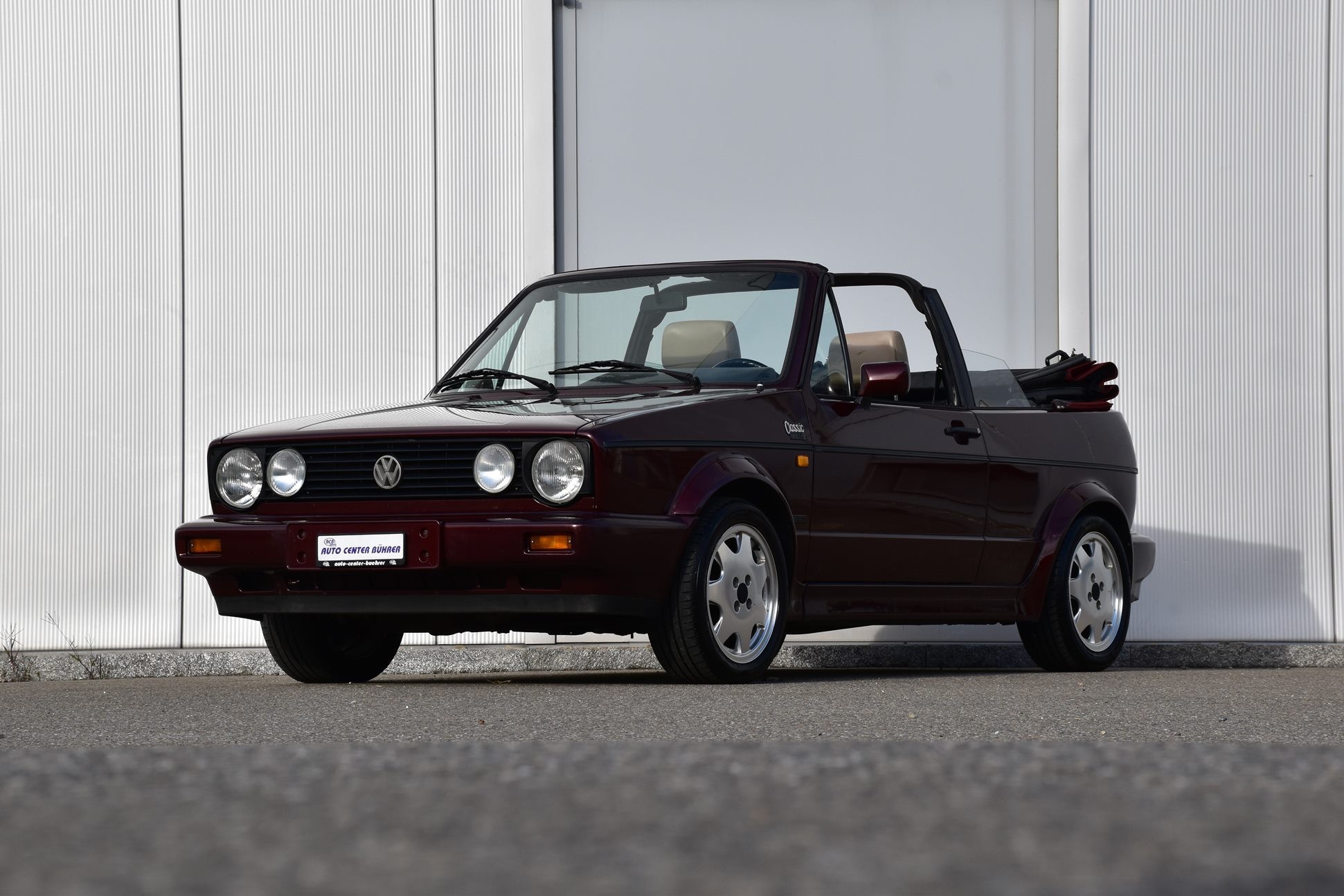 VW Golf Cabriolet 1800 Classic-Line Leder