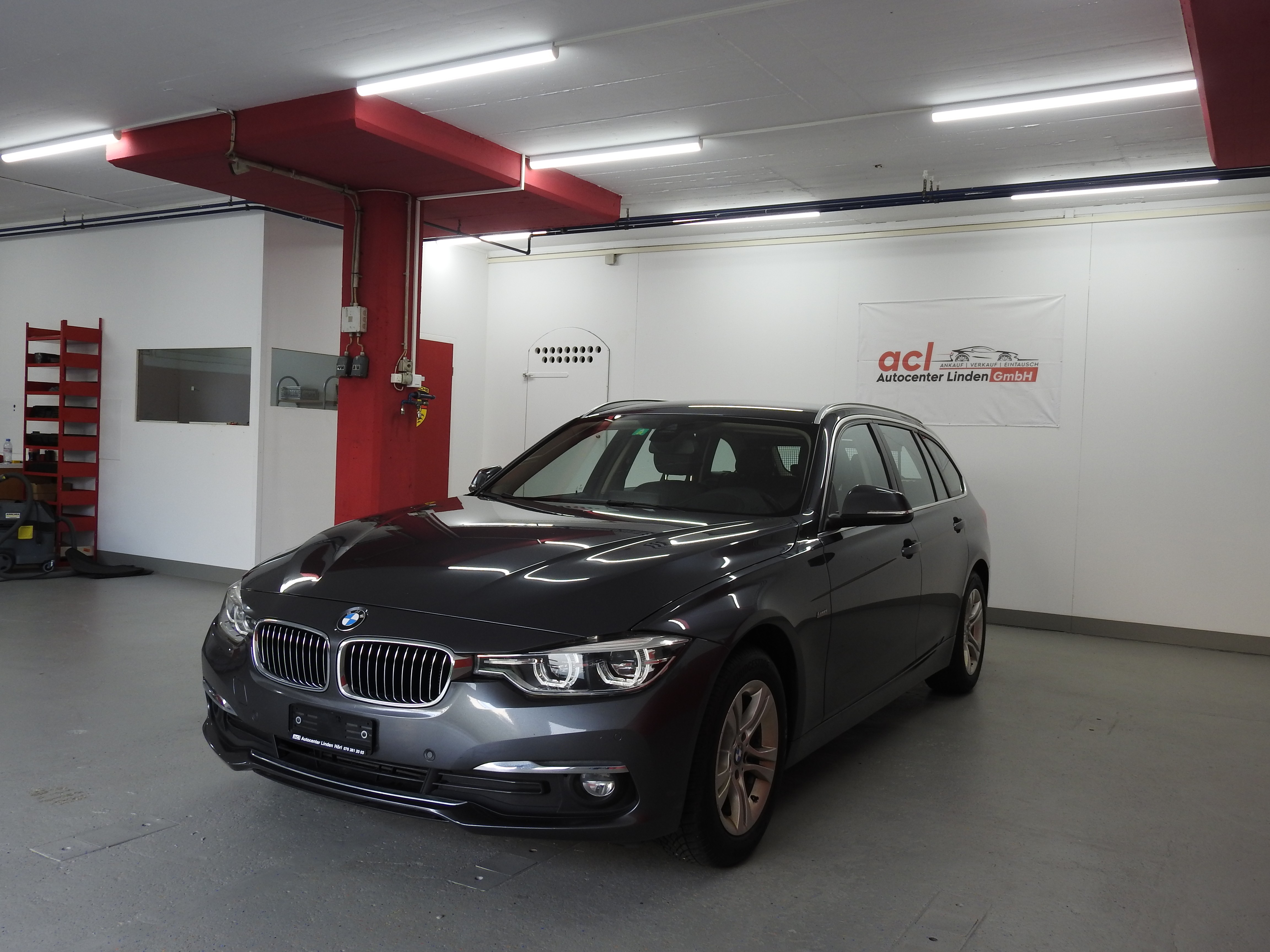 BMW 320d xDrive Touring Luxury Line Steptronic, frisch ab MFK, Servicegepflegt, 8 fach bereift Hade Up Display, Leder uvm.