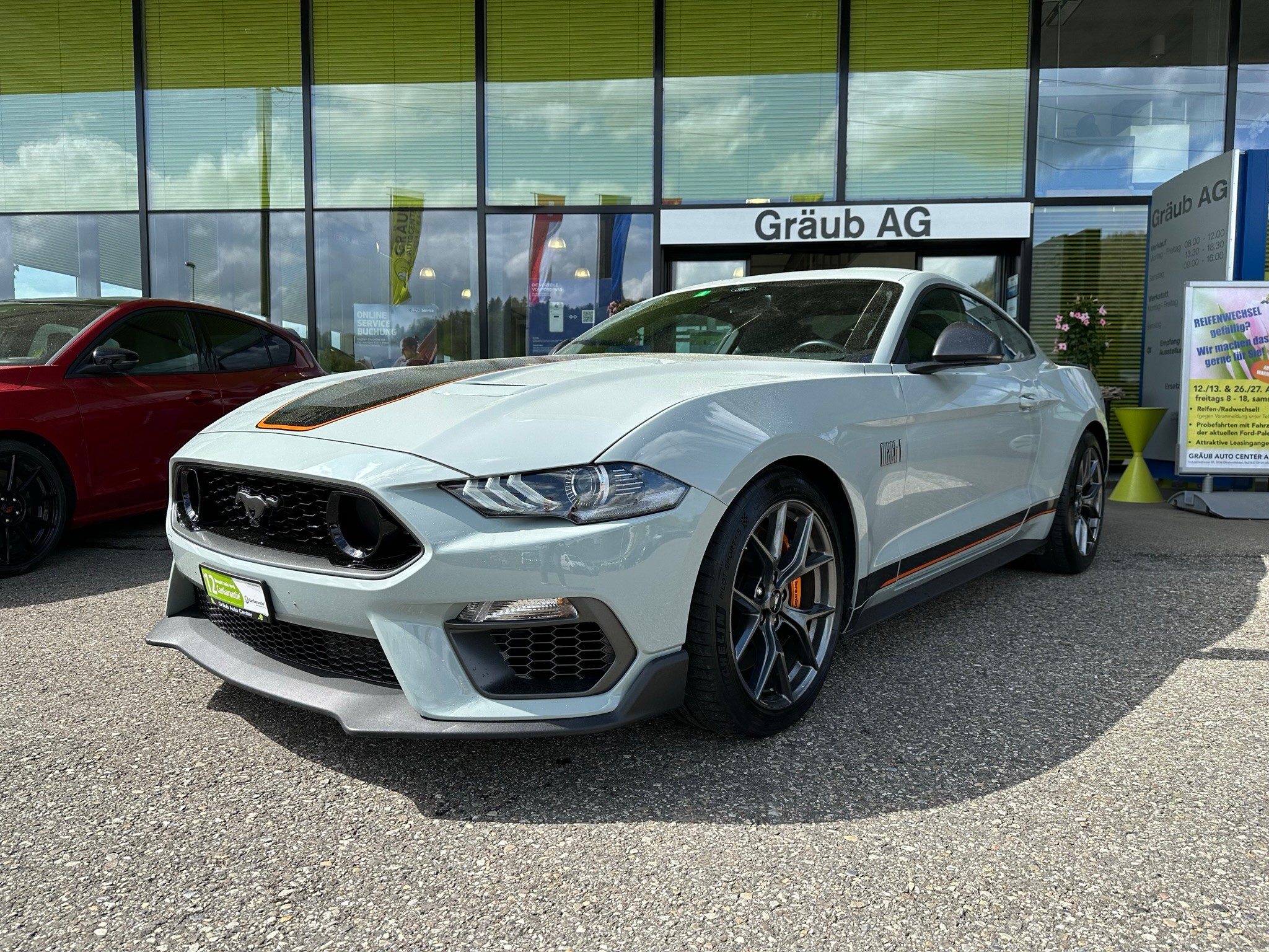 FORD Mustang Fastback 5.0 V8 Mach 1 MANUELL RECARO