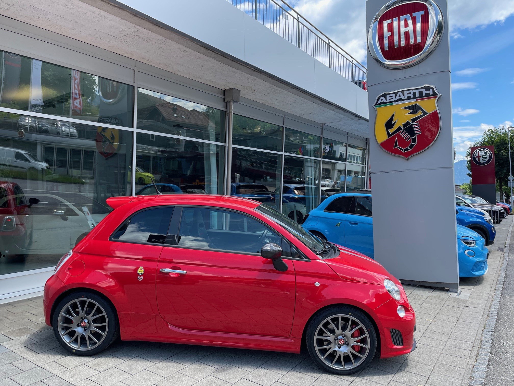 FIAT FIAT 695 1.4 16V Turbo Abarth Tributo Ferrari Dualogic (Kleinwagen)