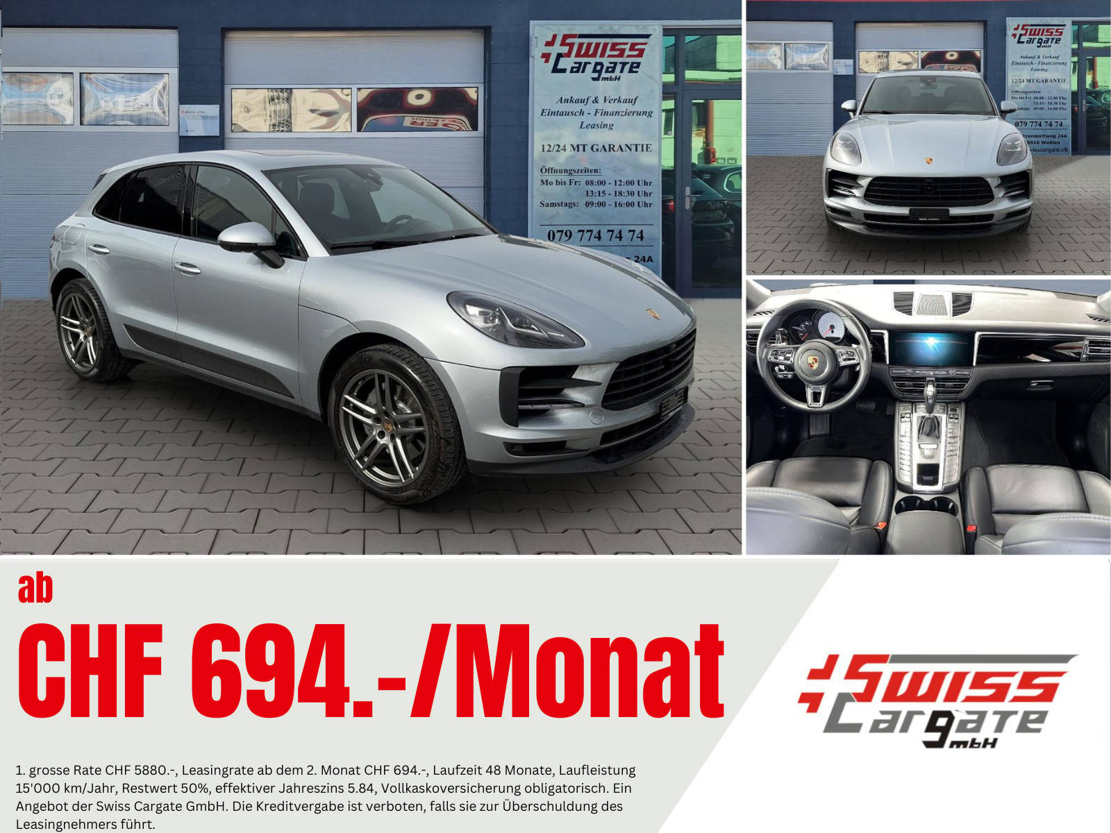 PORSCHE Macan S PDK mit Panoramadach