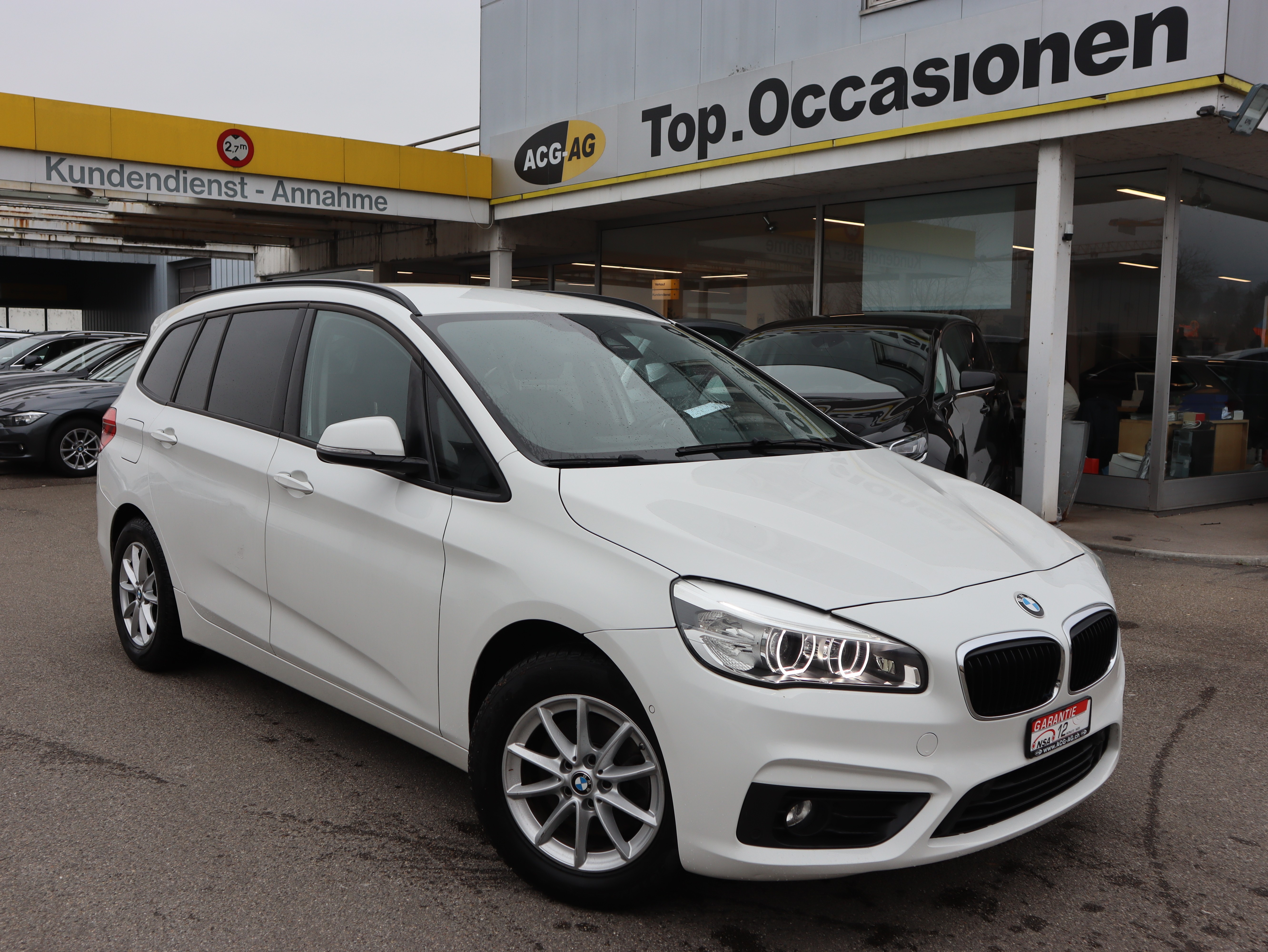 BMW 218d Gran Tourer Steptronic ** Navi mit RF-kamera ** PDC ** Frisch ab MFK & Service **