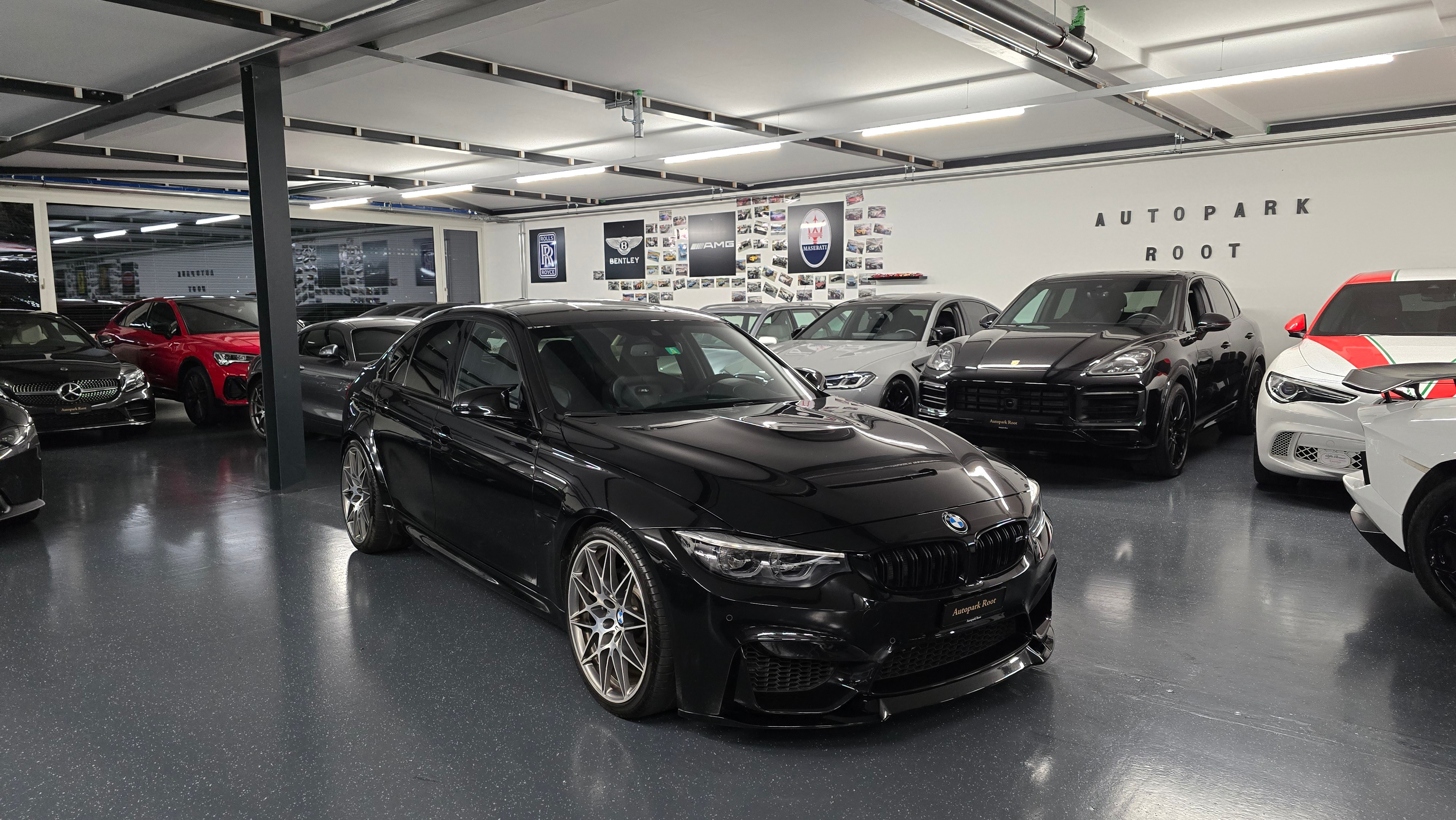 BMW M3 Competition Drivelog. Black Paket