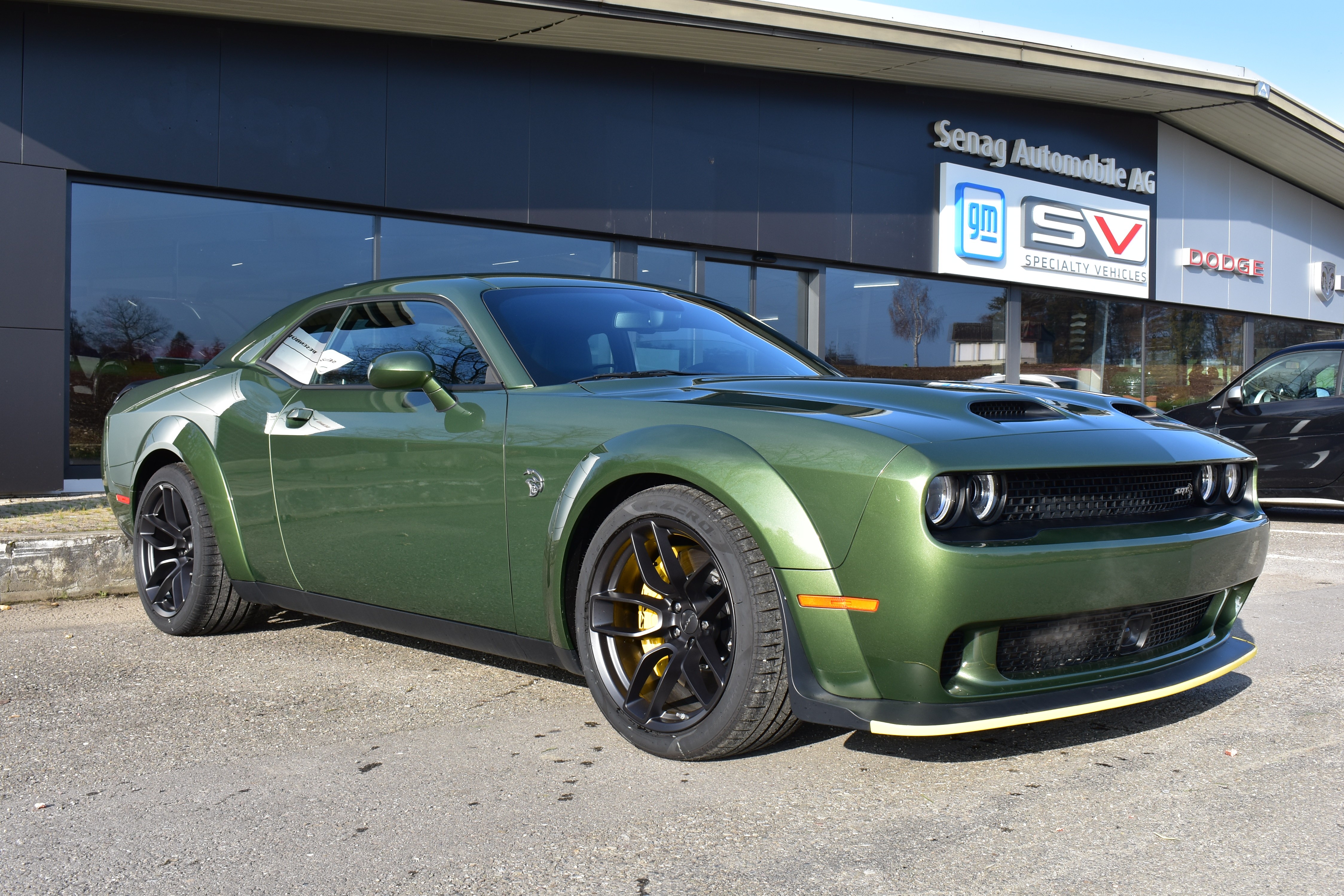 DODGE Challenger SRT Hellcat Widebody F8 Green