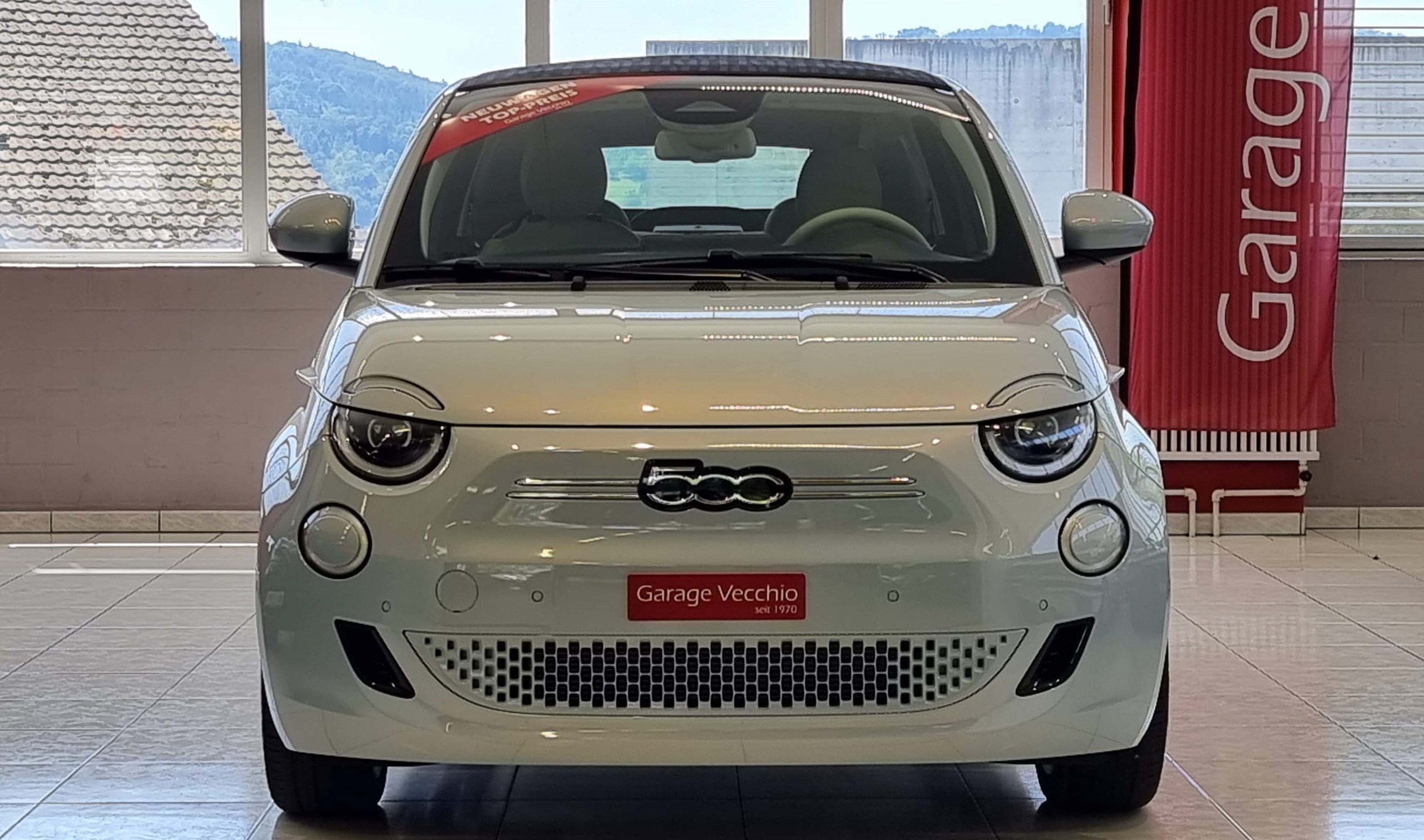 FIAT 500 Cabrio La Prima by Bocelli Top