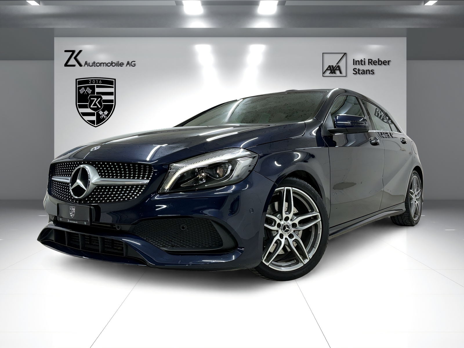 MERCEDES-BENZ A 250 AMG Line 4Matic 211PS 7G-DCT cavansitblau | RF-Kamera | Panoramadach | Leder |