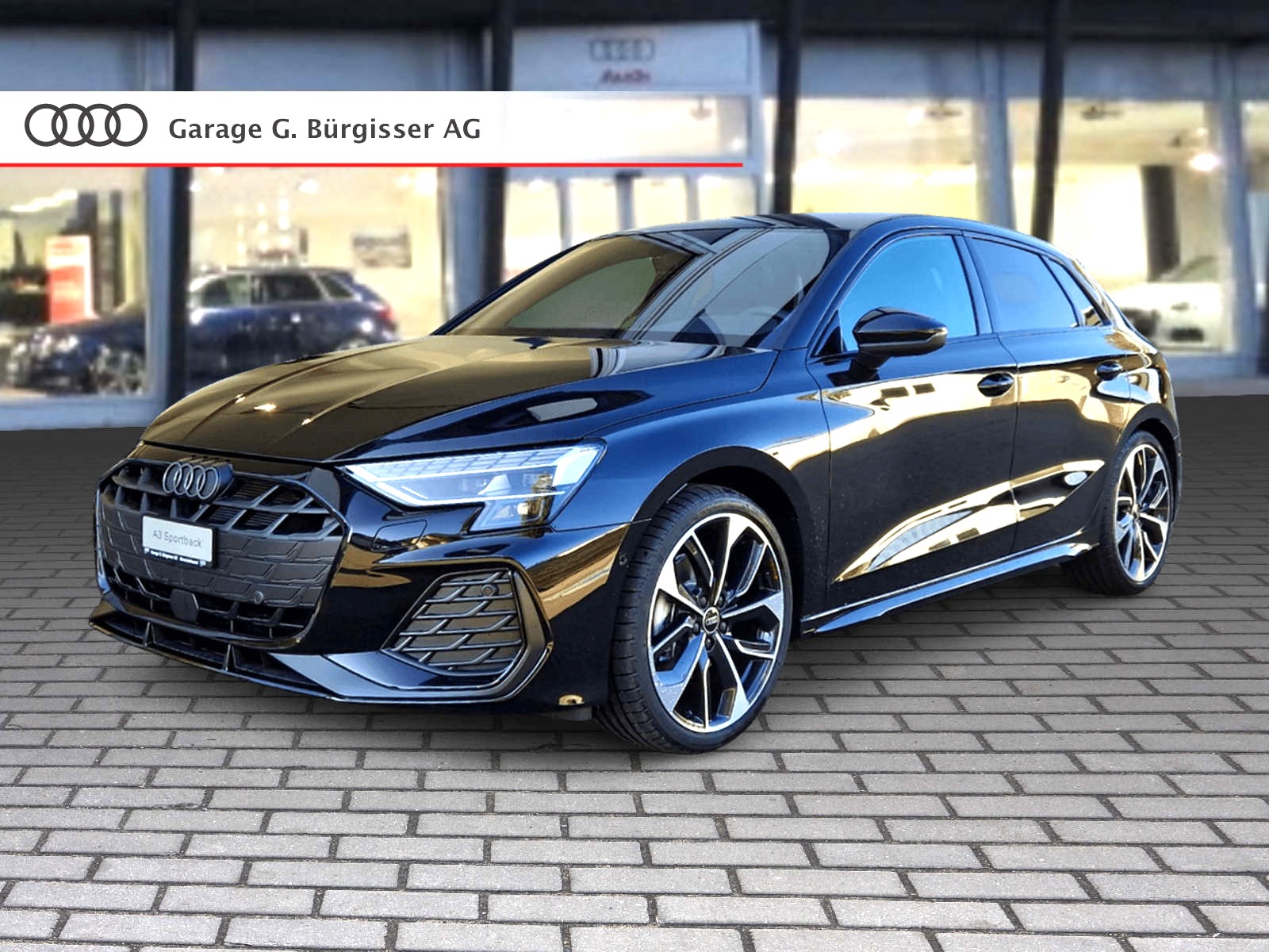 AUDI A3 Sportback 35 TFSI S line Attraction Mythosschwarz Metallic