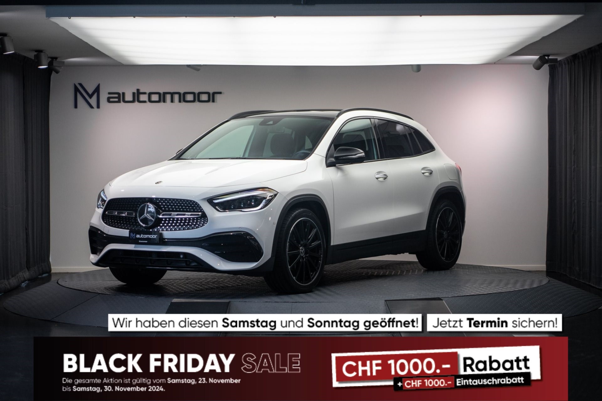 MERCEDES-BENZ GLA 220 d 4Matic AMG Line *Panorama* *CH-Fahrzeug* *Burmester*