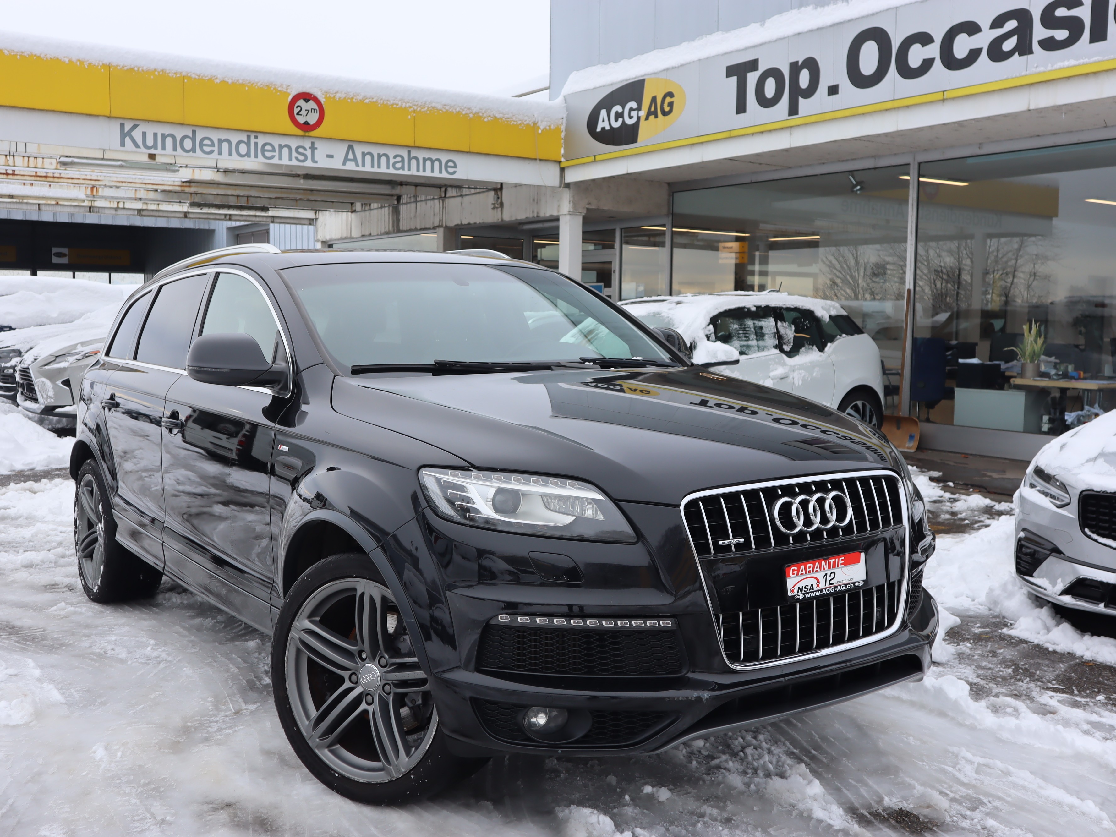 AUDI Q7 3.0 TDI quattro tiptronic ** 7-Plätzer ** S-Line Innen & Aussen ** AHK.3200 Kg ** ab MFK & Service **