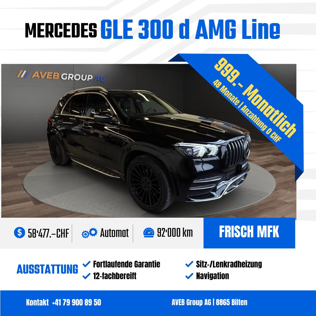 MERCEDES-BENZ GLE 300 d AMG Line 4matic