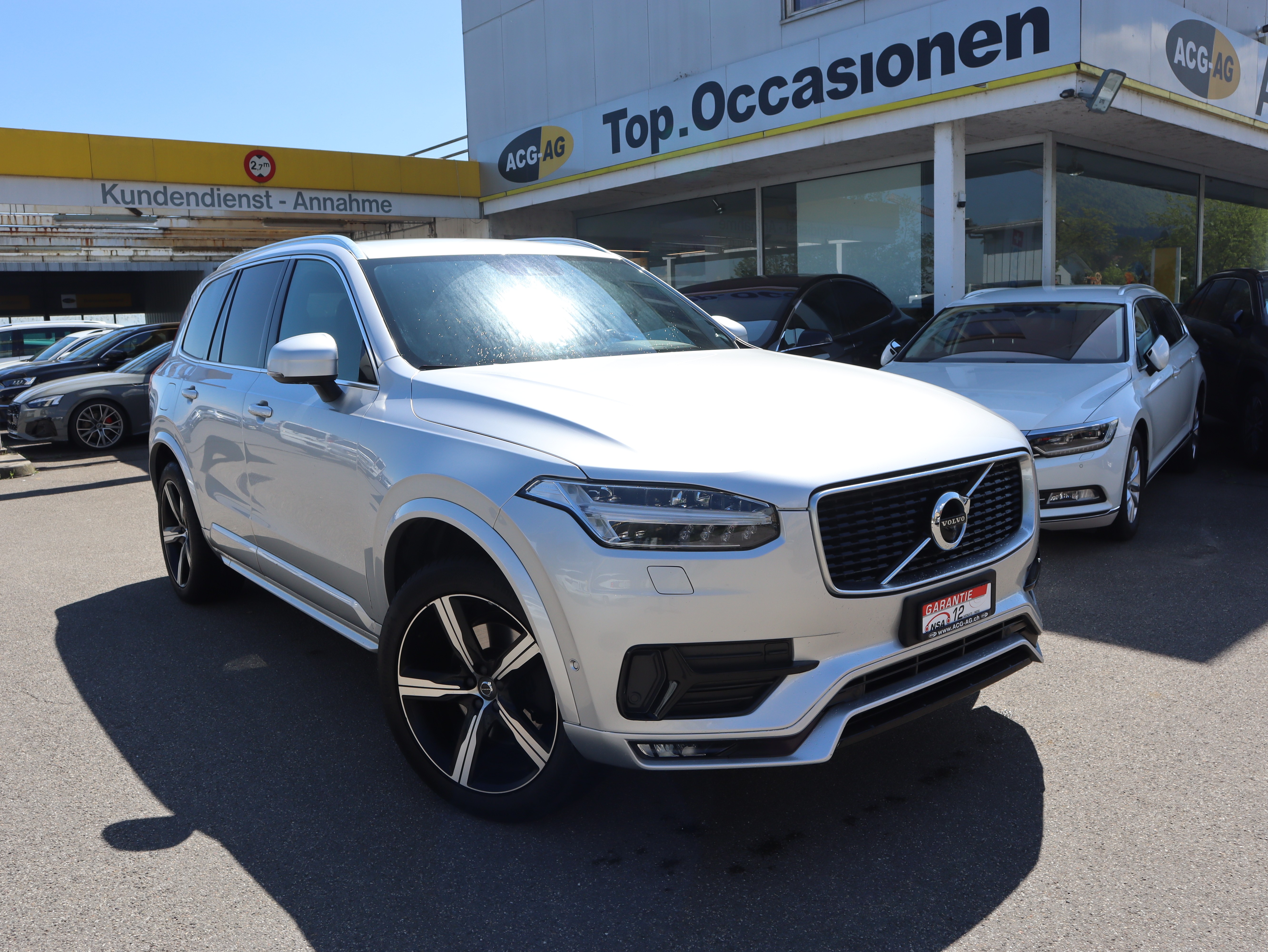 VOLVO XC90 D5 AWD R-Design Geartronic ** Leder-Alcantara ** 7-PLätzer ** Navi mit RF-Kamera ** Frisch ab MFK