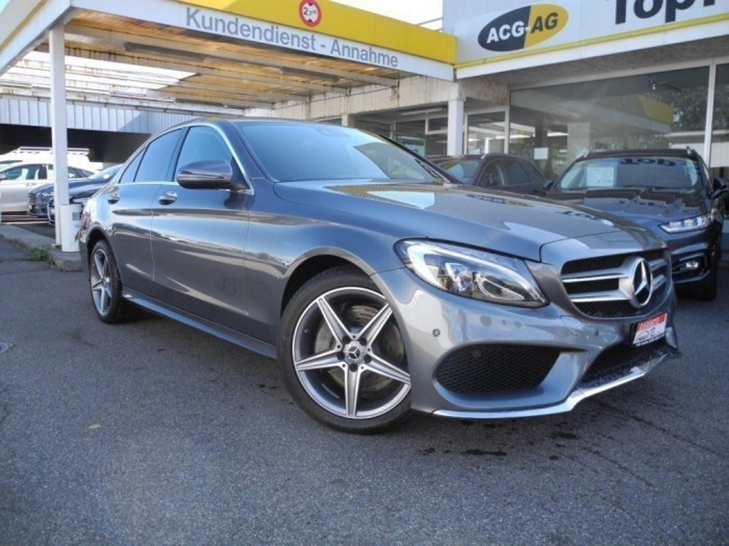 MERCEDES-BENZ C 300 BlueTEC Hybrid AMG Line 7G-Tronic ** Voll-Leder Ausstattung ** Frisch ab MFK & Service **