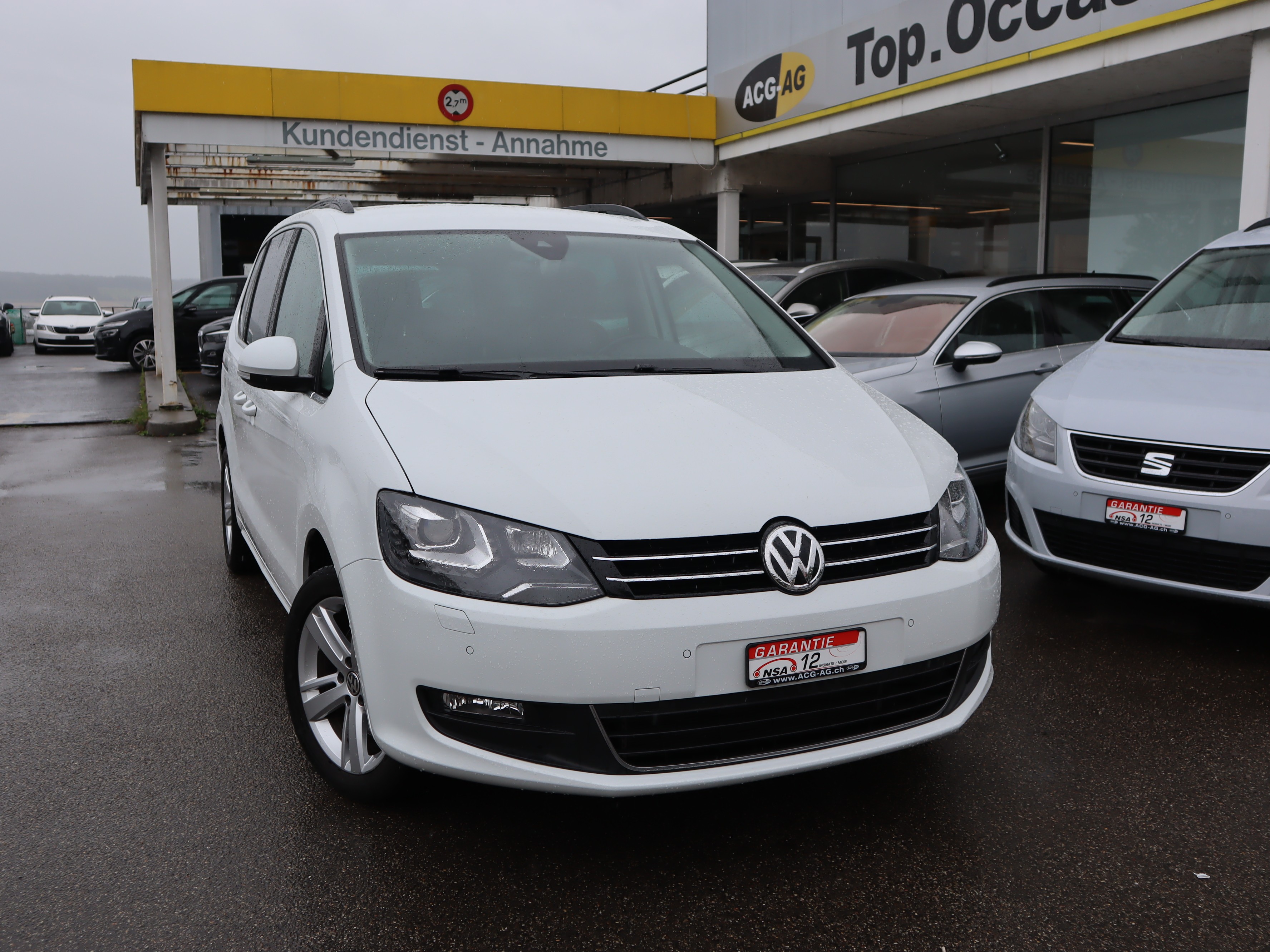 VW Sharan 1.4 TSI BlMT Comfortline DSG ** 7-Plätzer ** Navi mit RF-kamera ** Frisch ab MFK & Service **