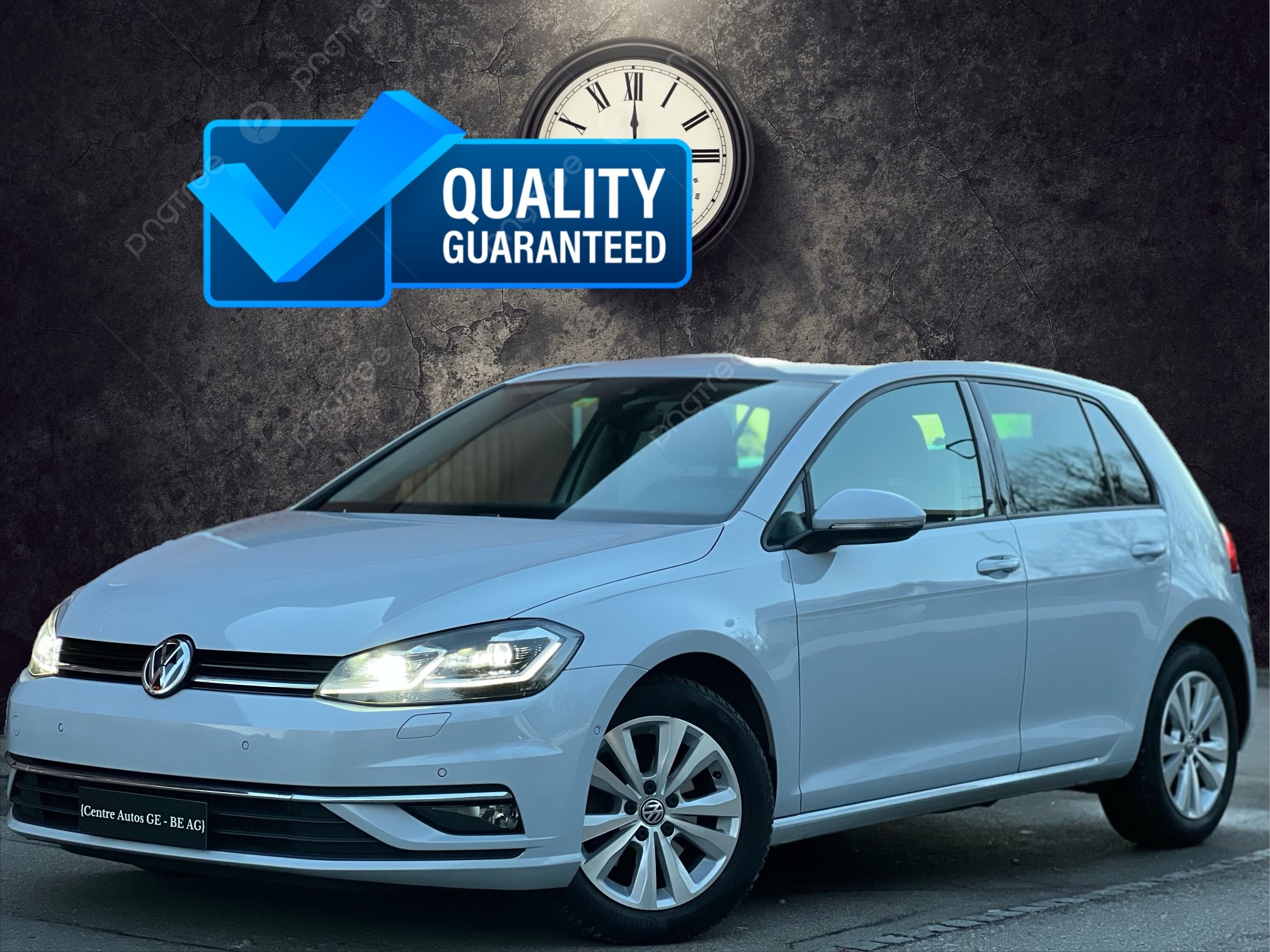 VW Golf Weiss- Silber 2.0 TDI 4Motion DSG