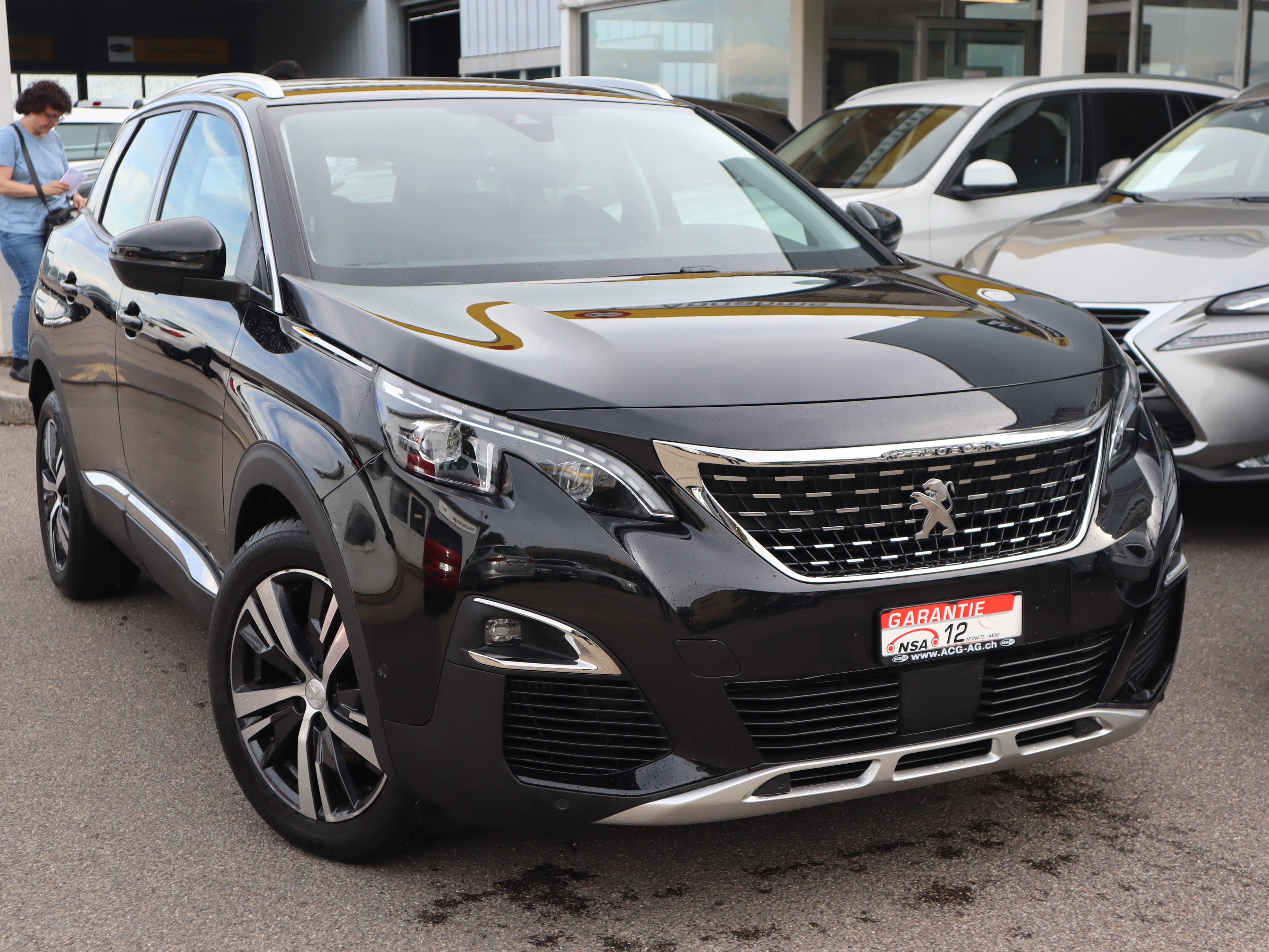 PEUGEOT 3008 1.5 BlueHDi Allure EAT** Teil-Leder ** Navi mit RF-Kamera ** Abstabdregelsystem ** Ab MFK & Service **